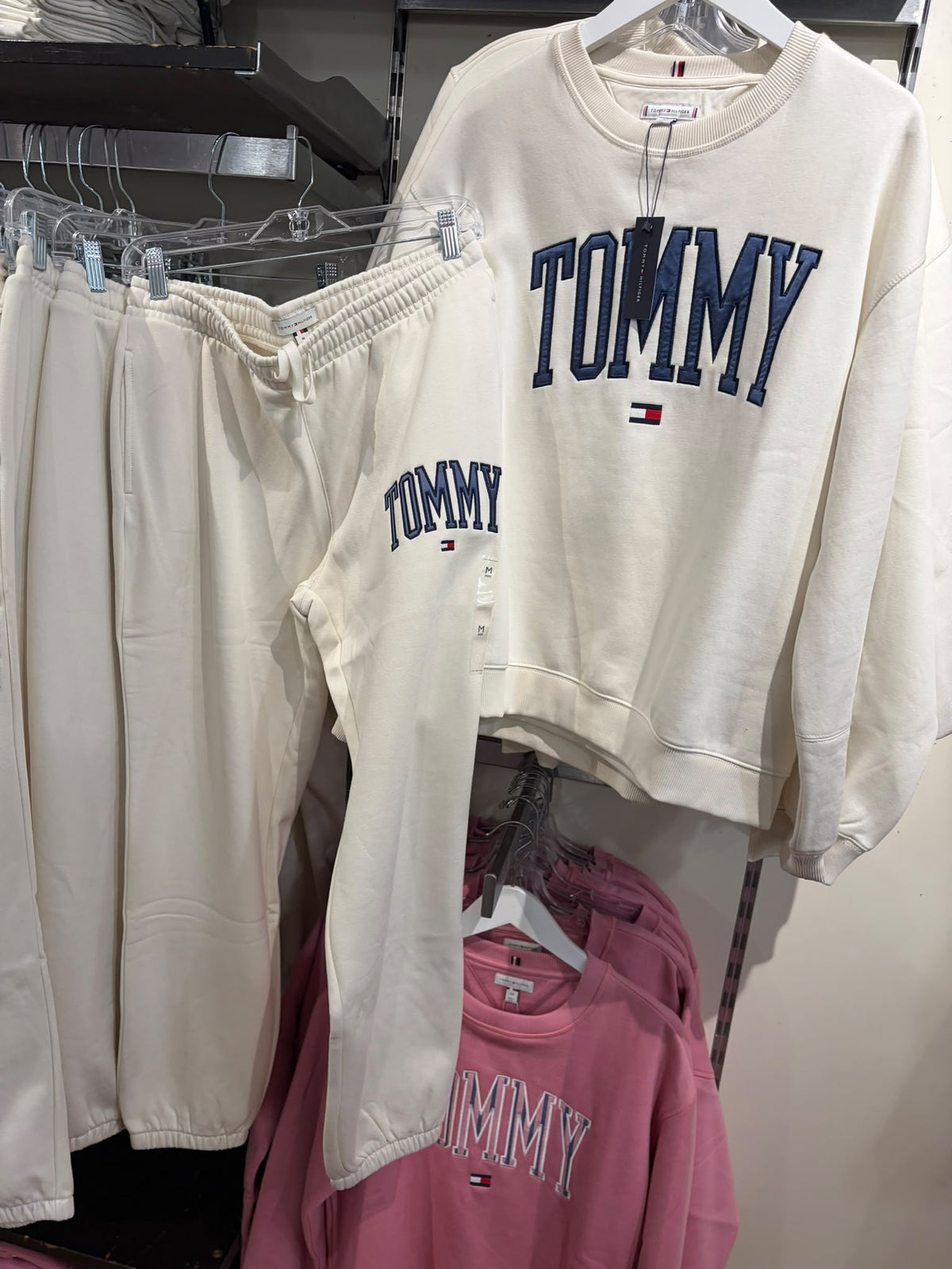 Tommy Varsity Tommy Logo Sweatpant -Ivory