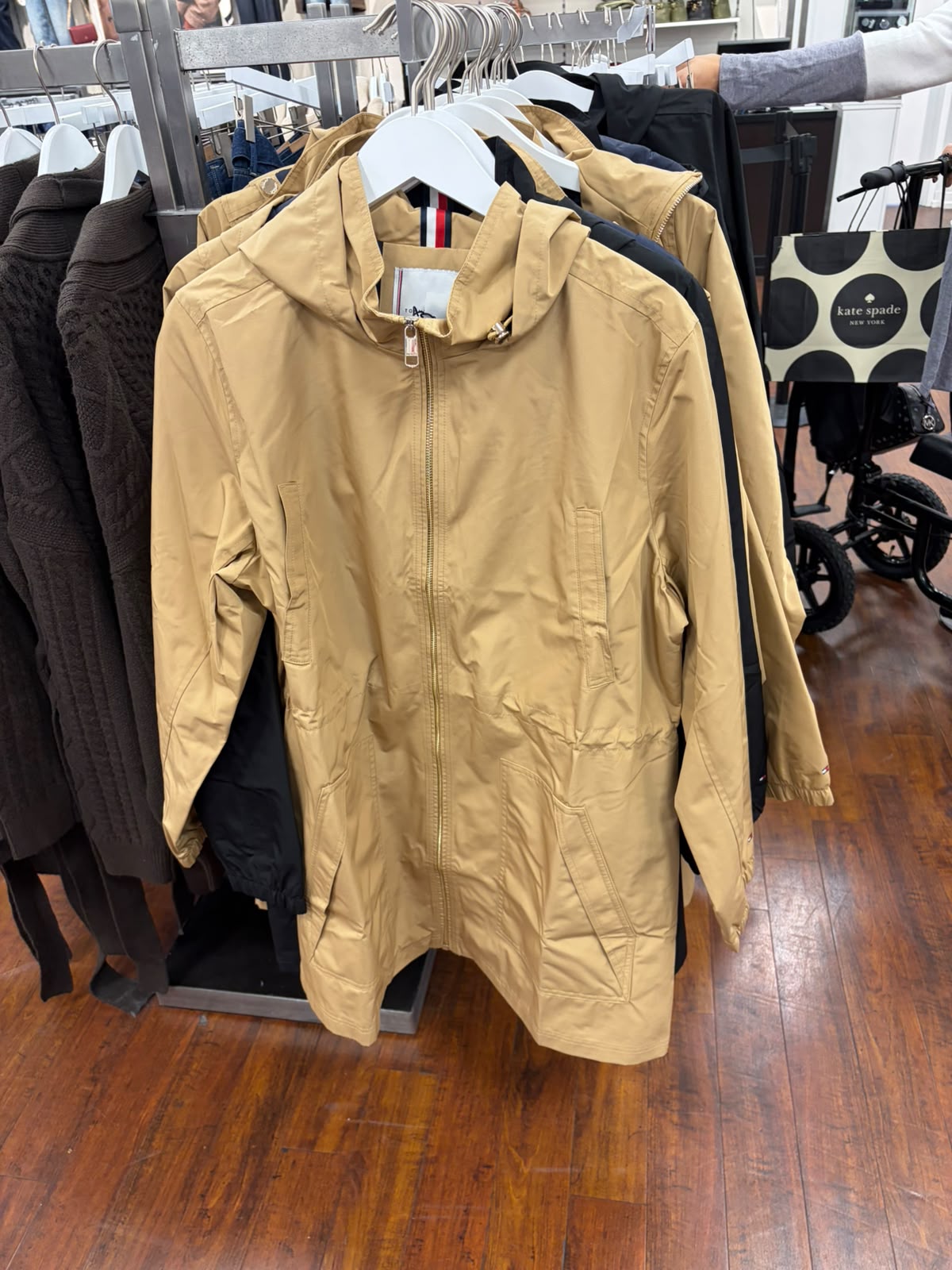 Hooded Storm women Jacket - Classic Khaki