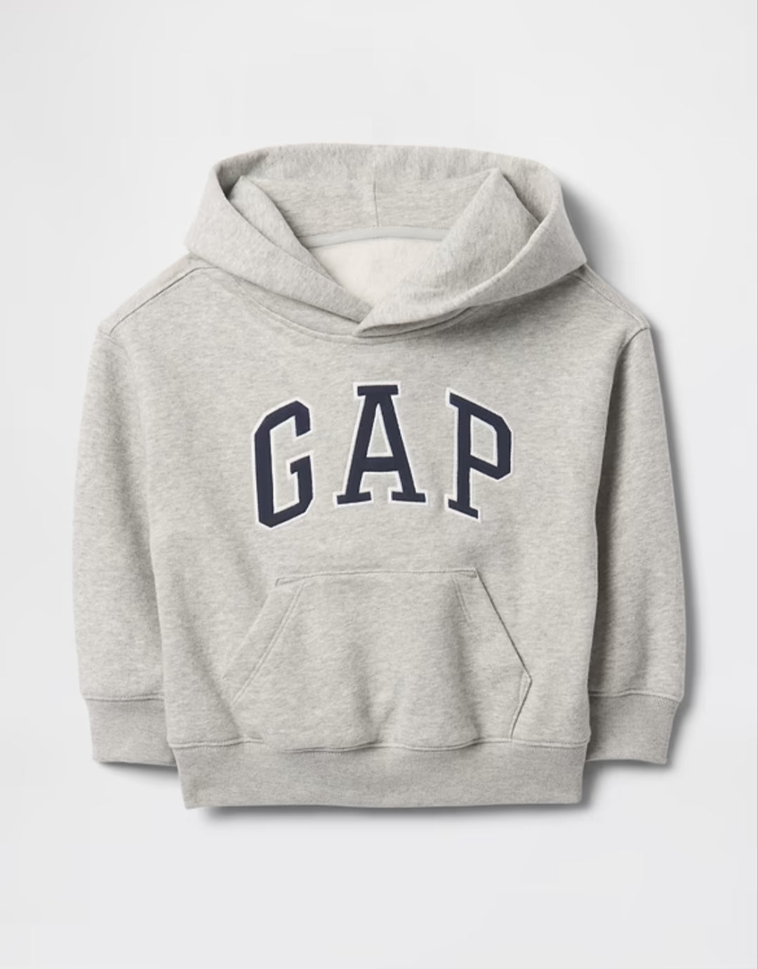 Gap Baby & Toddler VintageSoft Logo Boy Hoodie - Light Heather Grey