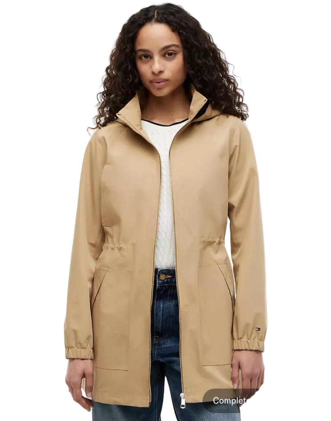 Hooded Storm women Jacket - Classic Khaki