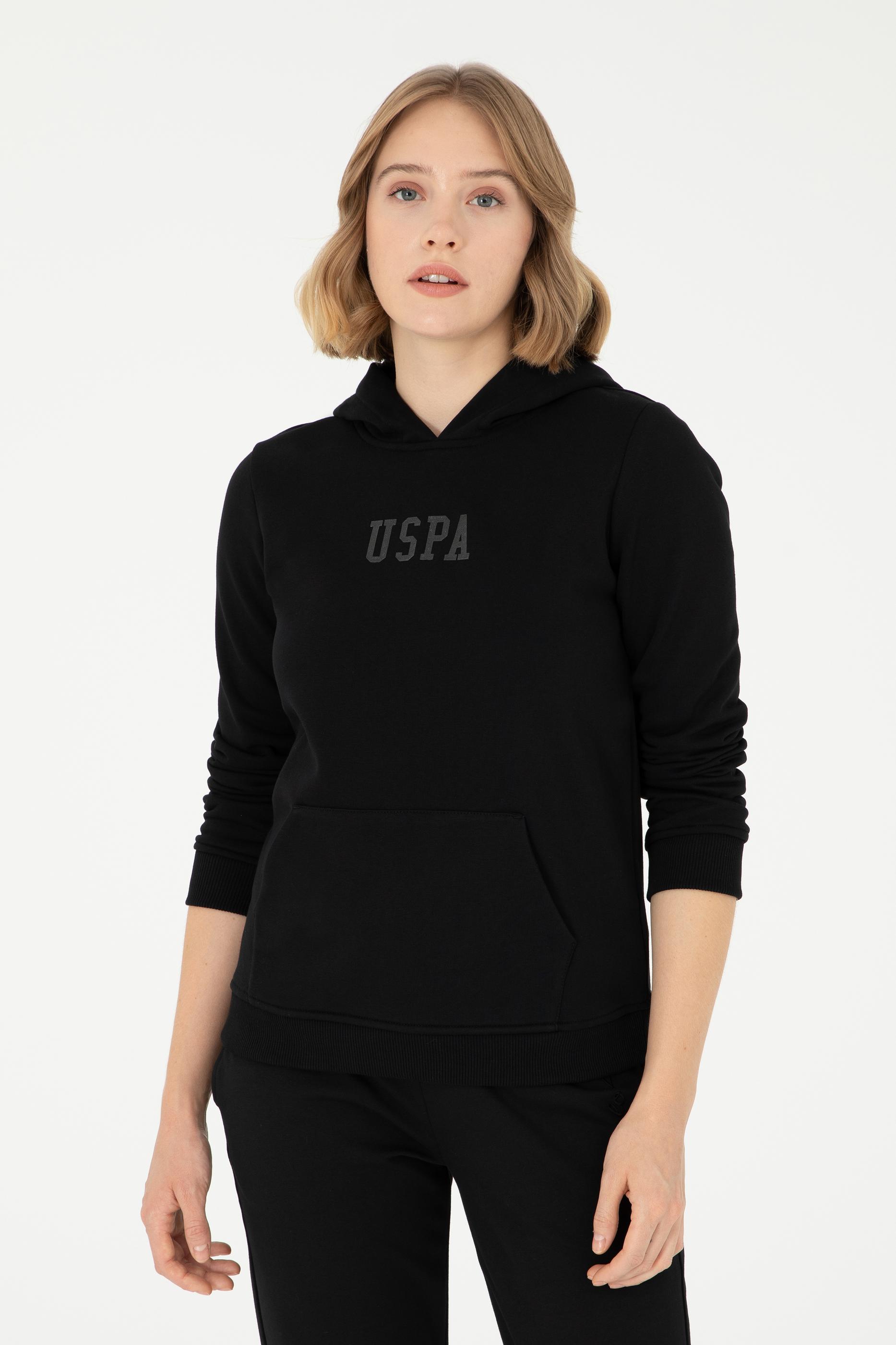 Women's U.S.Polo Basic Hooded Sweatshirt