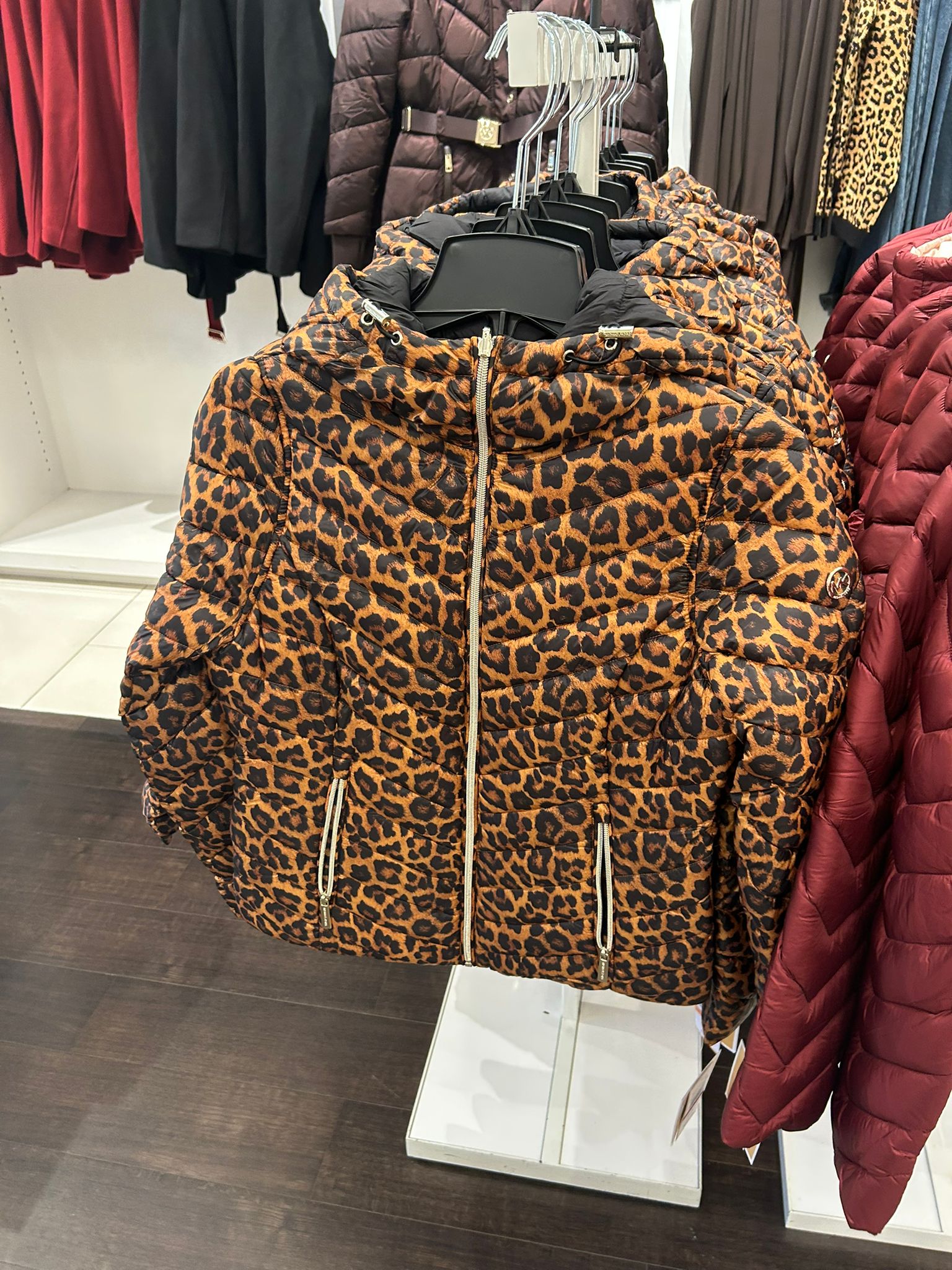 Michael Kors WOMENS' Packable Quilted Puffer Jacket