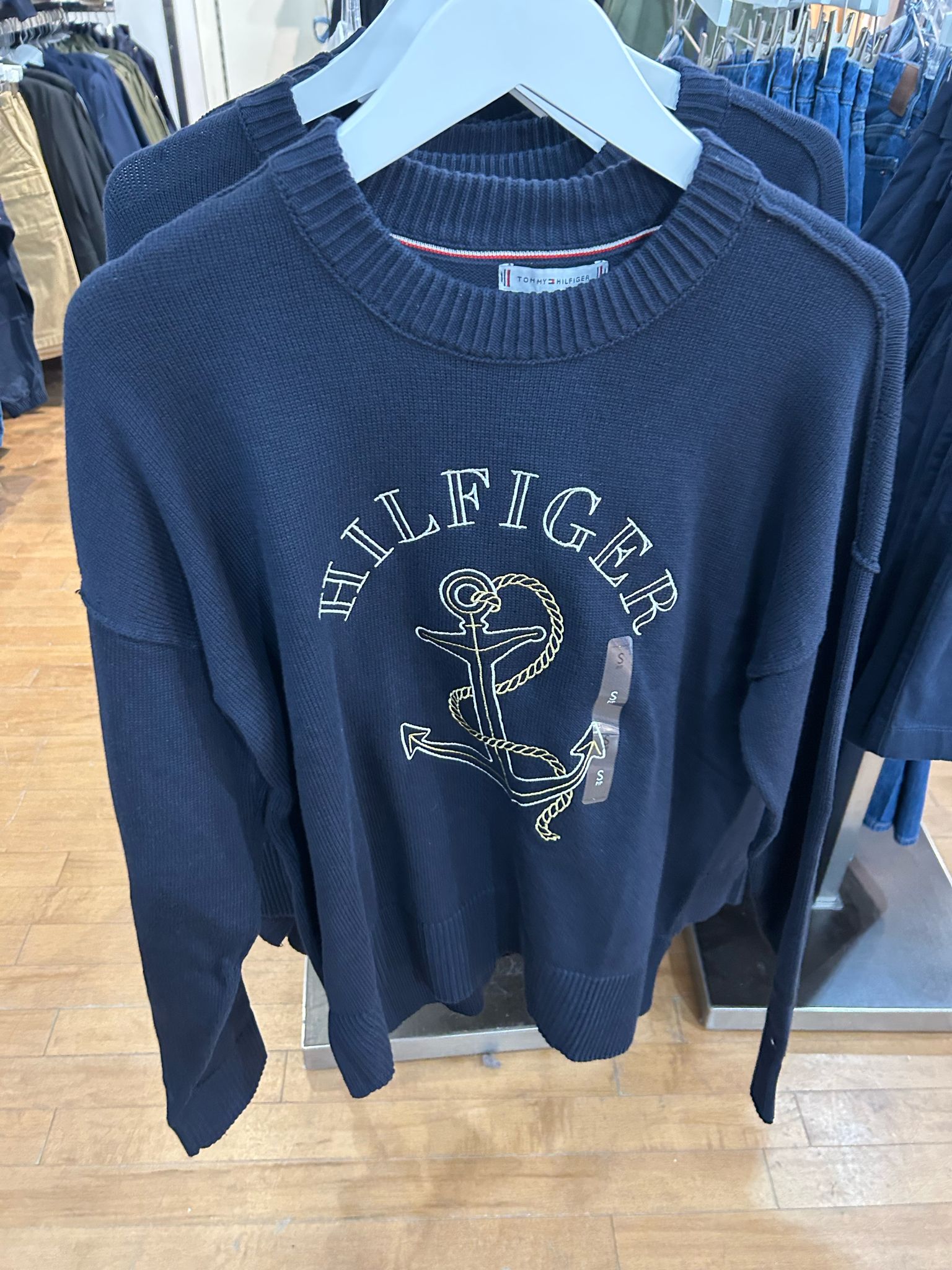 WOMENS' Hilfiger Anchor Logo Sweater