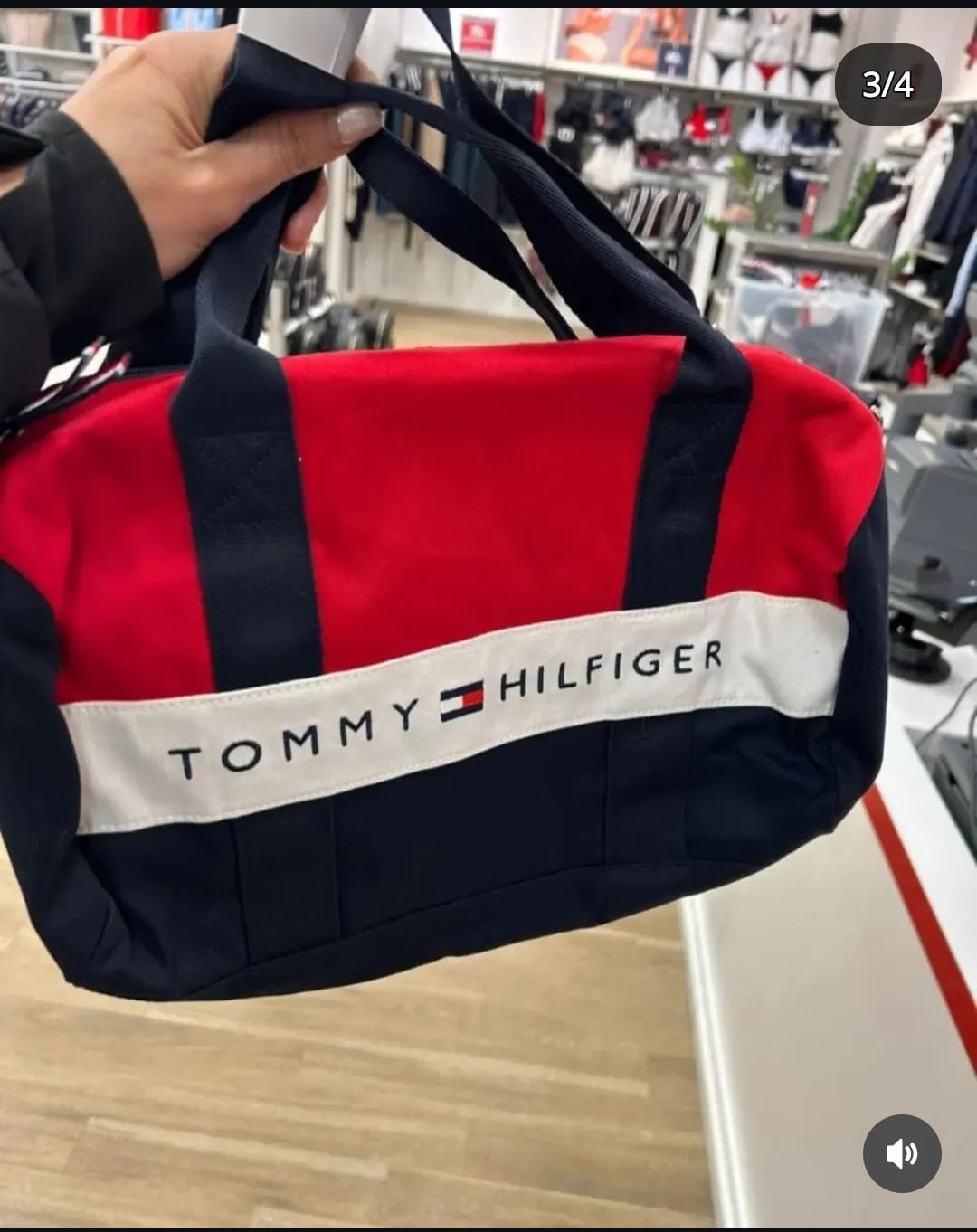 Tommy Canvas Duffle Bag