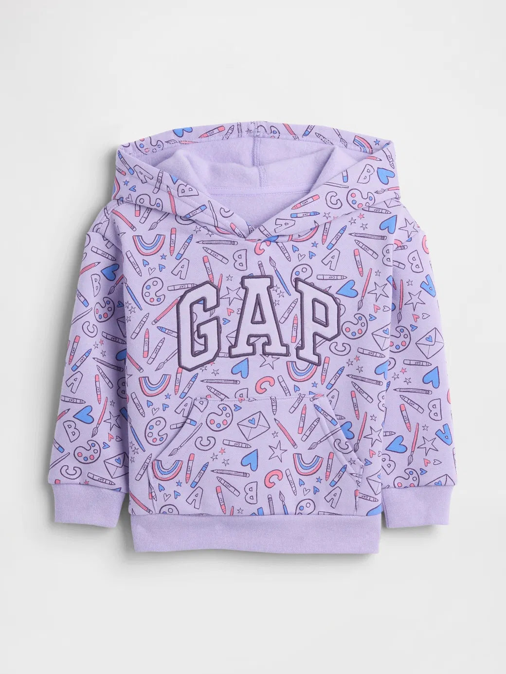 Gap BabyGirl Relaxed Gap Logo Graphic Sweatshirt