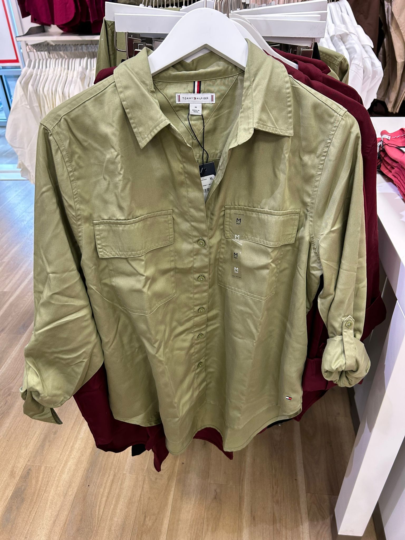 Womens' Tommy Lightweight Utility Shirt/ Faded Olive