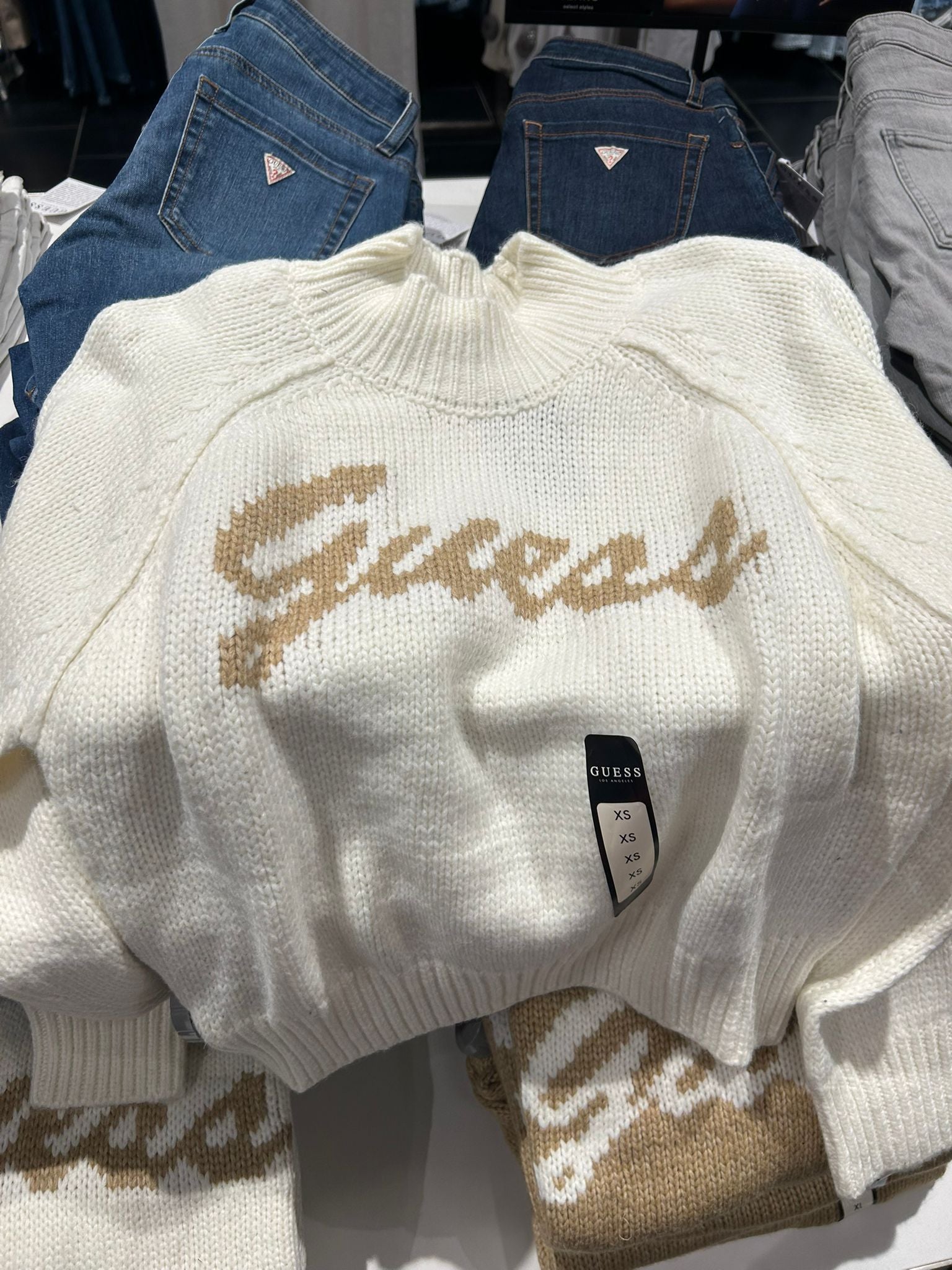GUESS WOMENS' Virtye Turtleneck Sweater