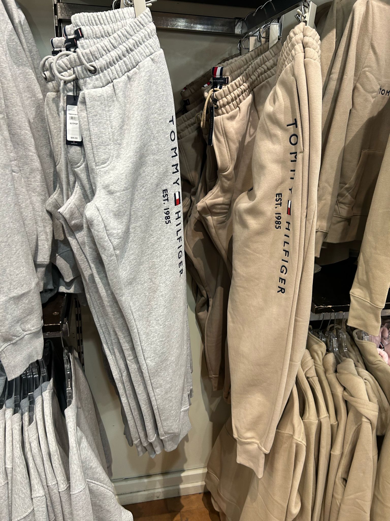 Tommy MENS' Logo Sweatpant /Beige