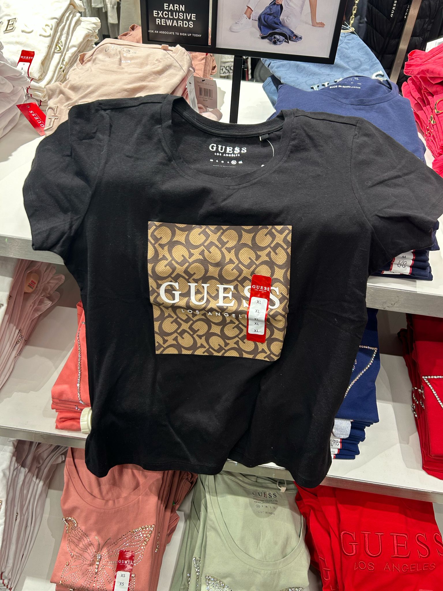 GUESS WOMEN Orley Logo Tee