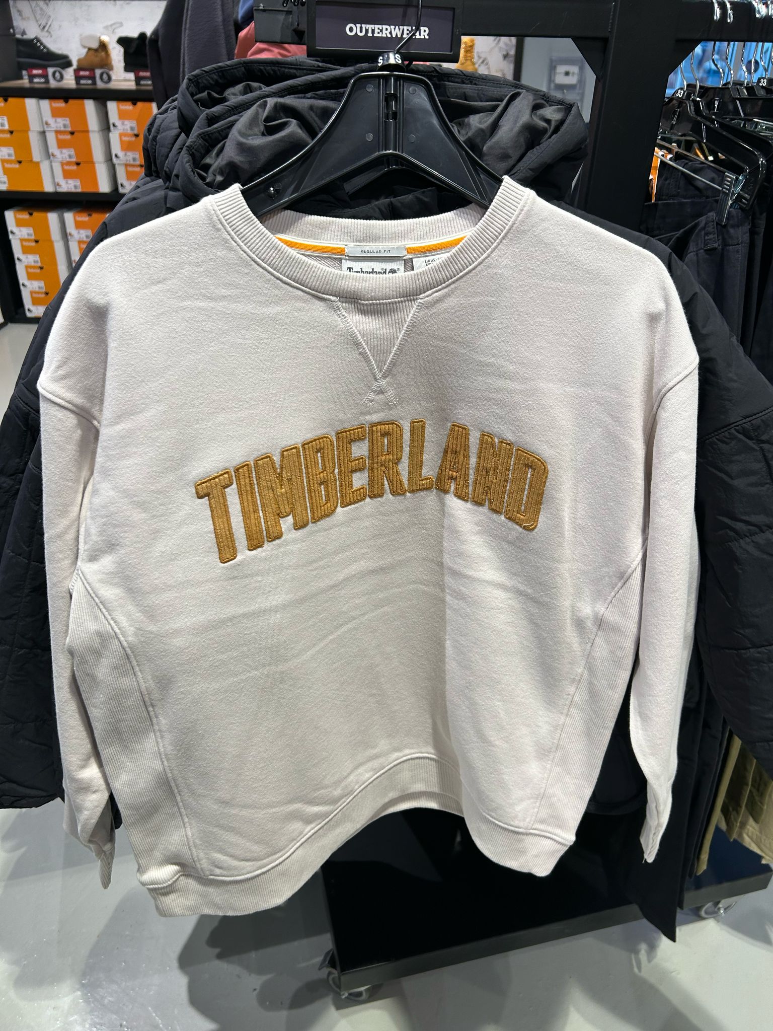 Women's Timberland Ecoriginal Corduroy Logo Sweatshirt