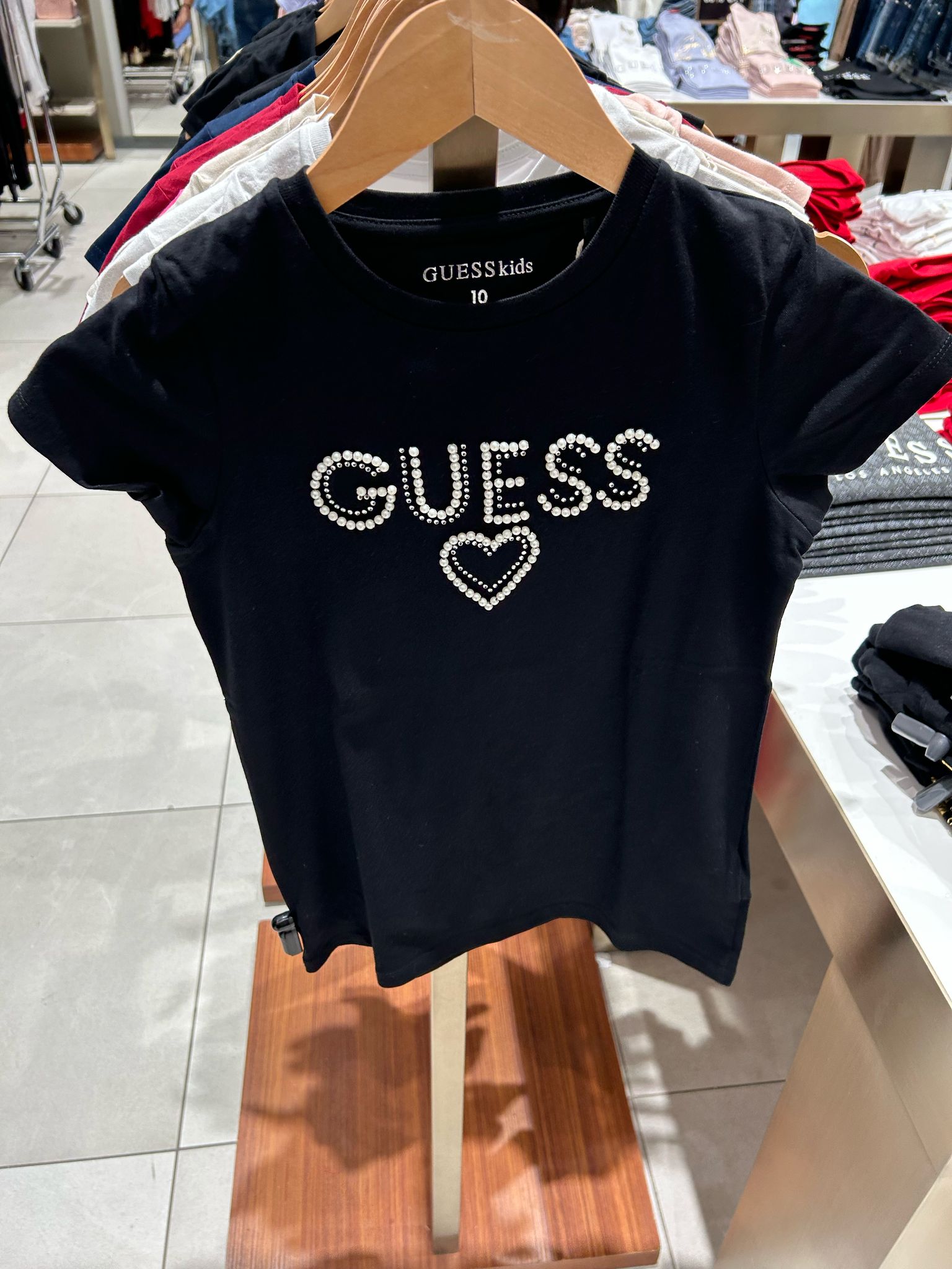 Girls' Eco GUESS Love Tee (7-14)