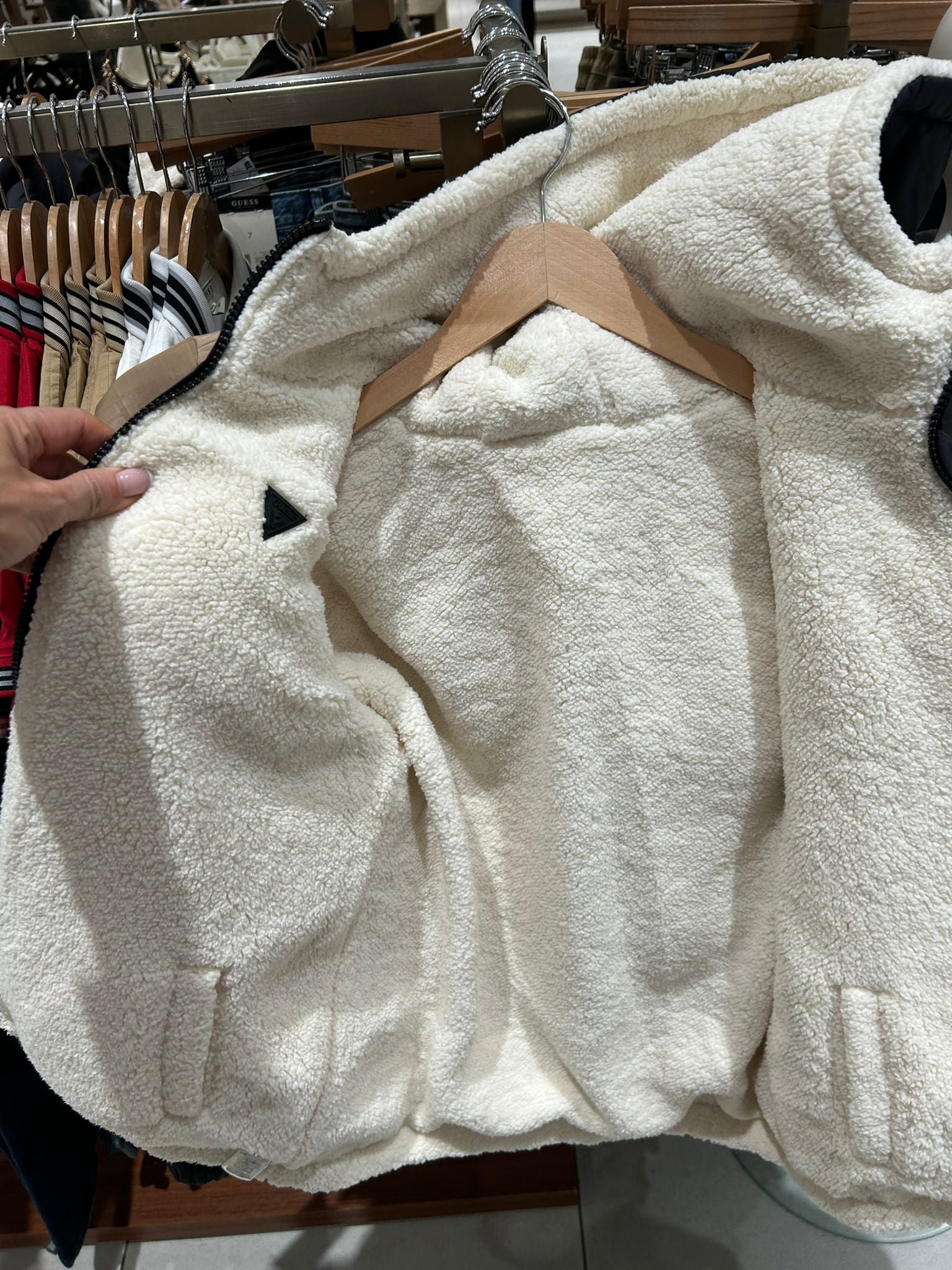 Guess BOYS' Reversible Puffer Jacket (8-16) Green