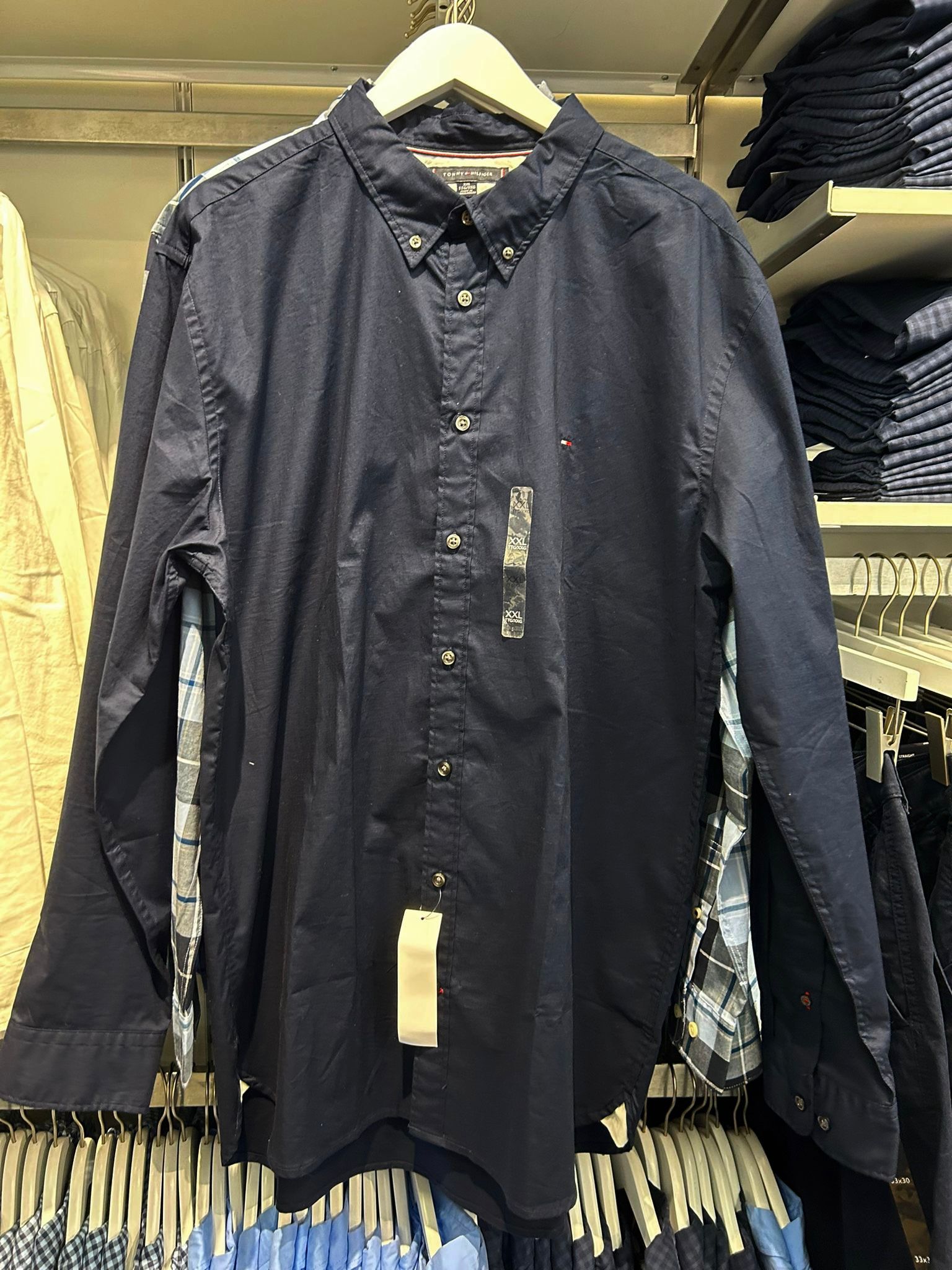 TOMMY HILFIGER  Flex Dobby Slim Fit Shirt
