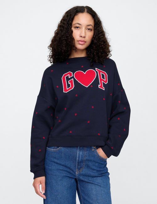 Women Oversized Gap Logo Sweatshirt