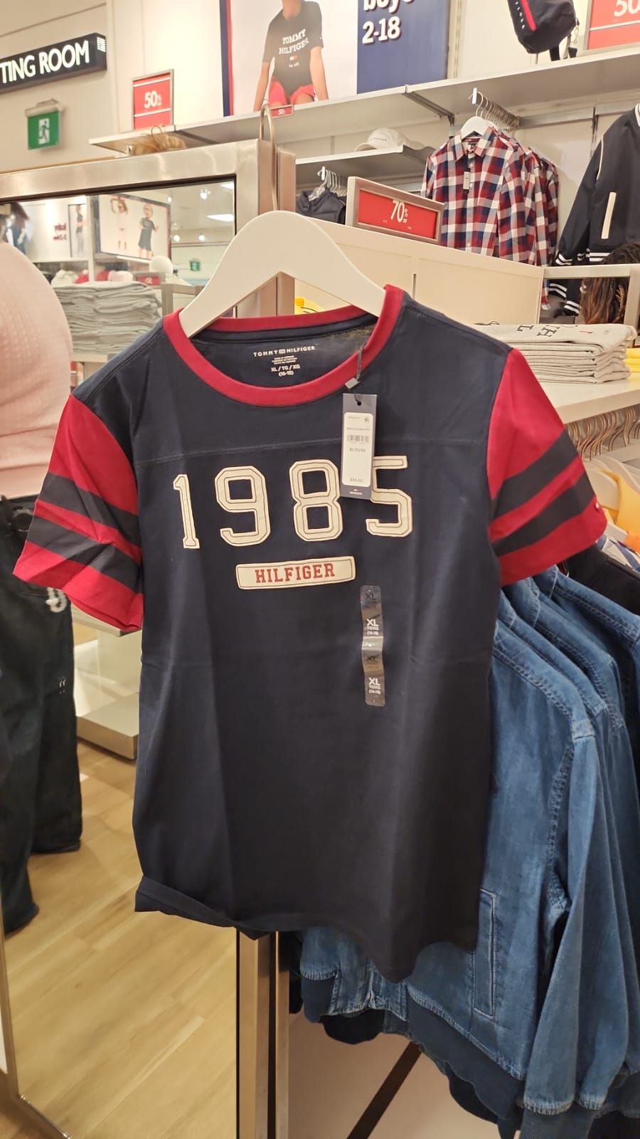 Tommy Boys' Hilfiger 1985 Logo T-Shirt