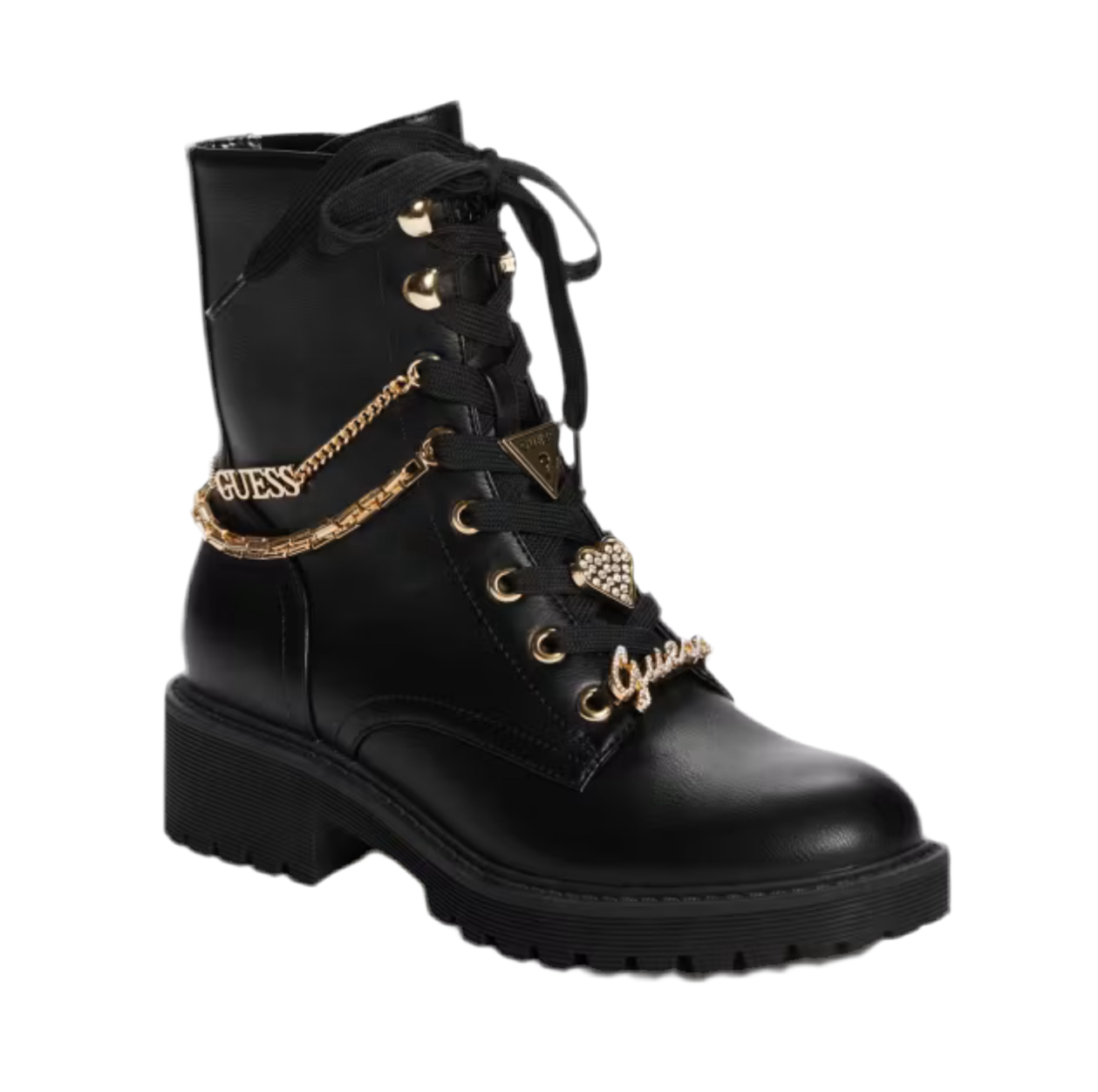 Women's Guess Steflyn Charm Utility Booties