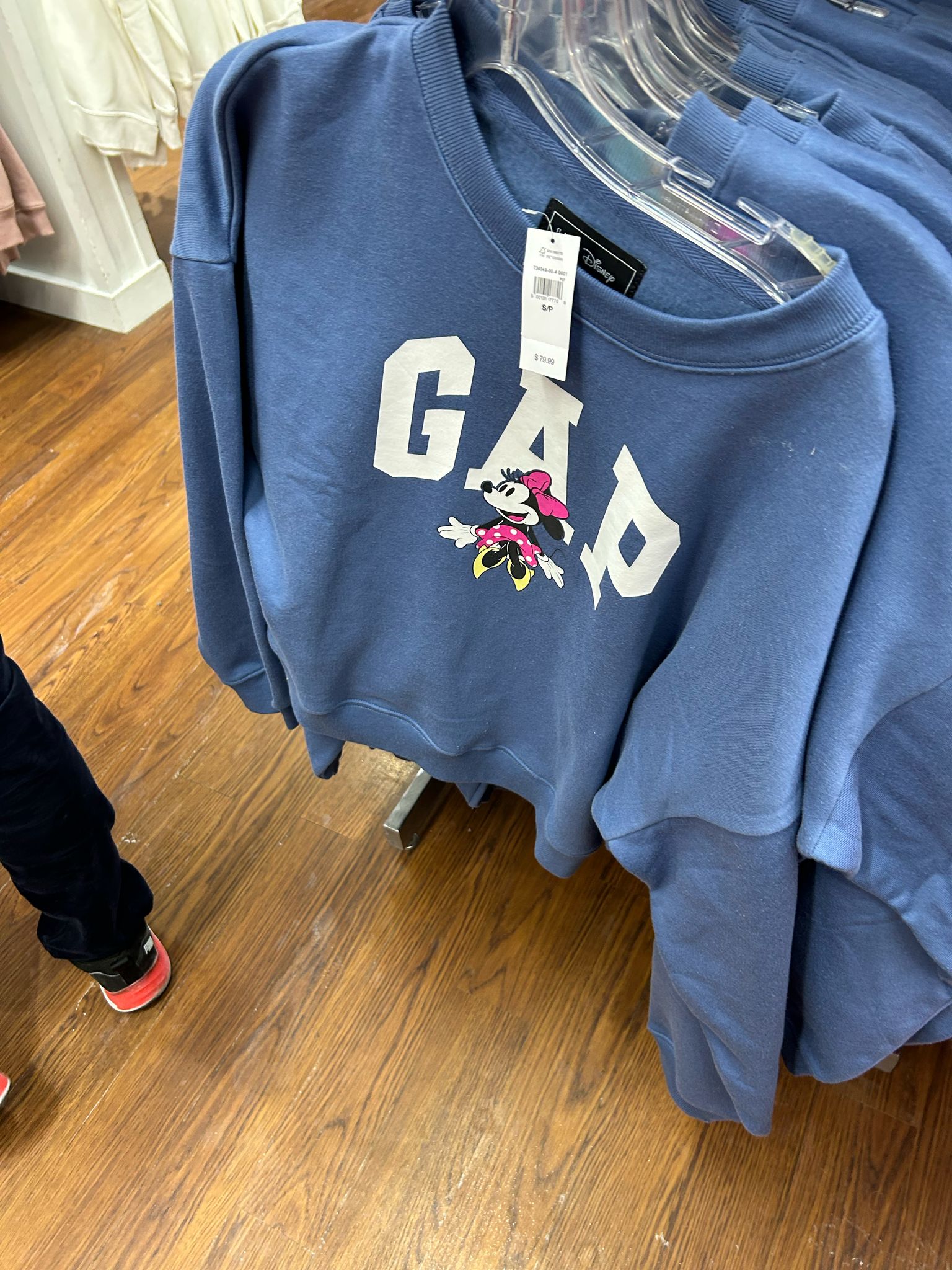 Women Gap × Disney Minnie Mouse Oversized Gap Logo Sweatshirt