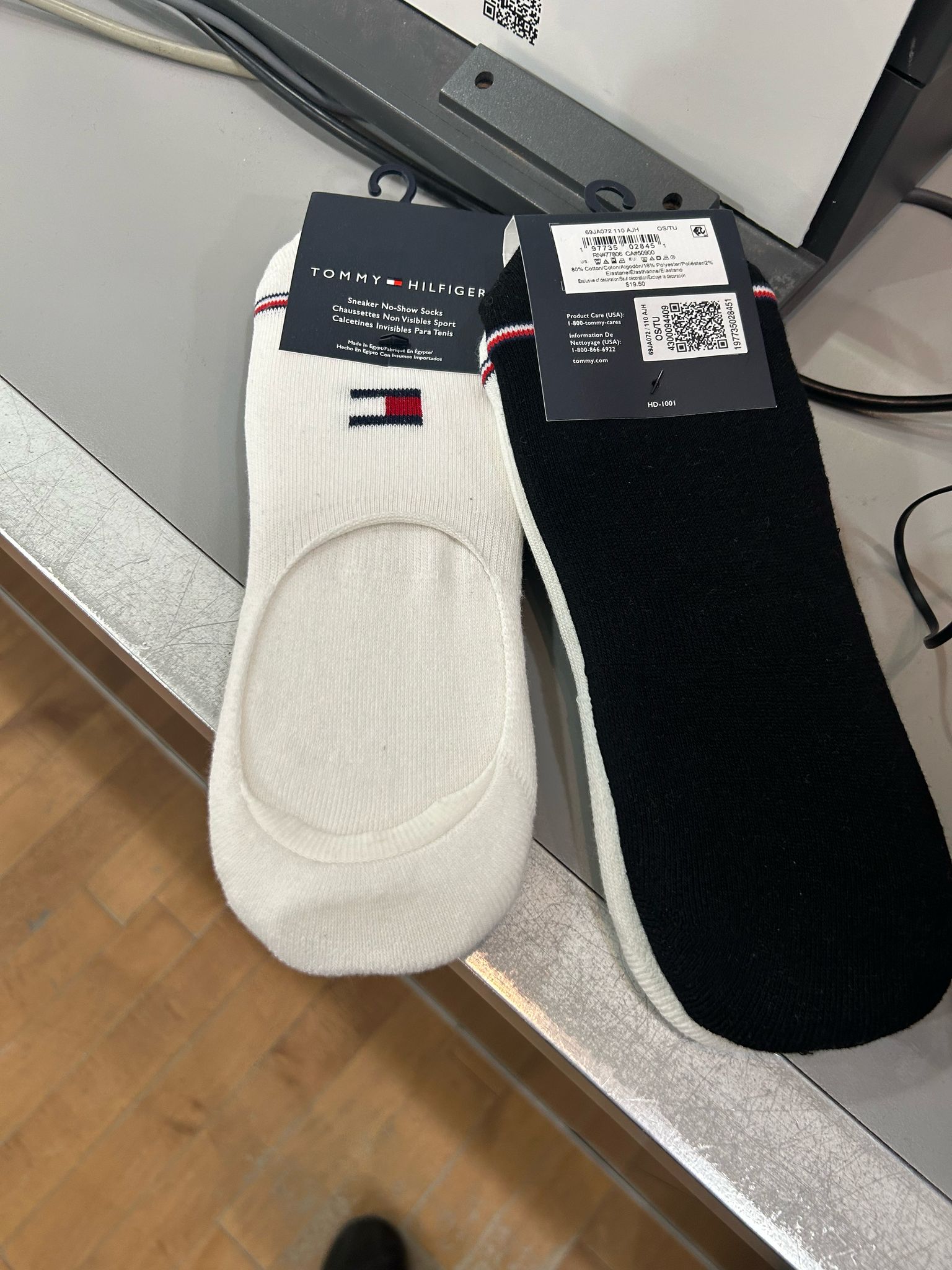 Womens' Tommy Print No-Show Sock 2-Pack