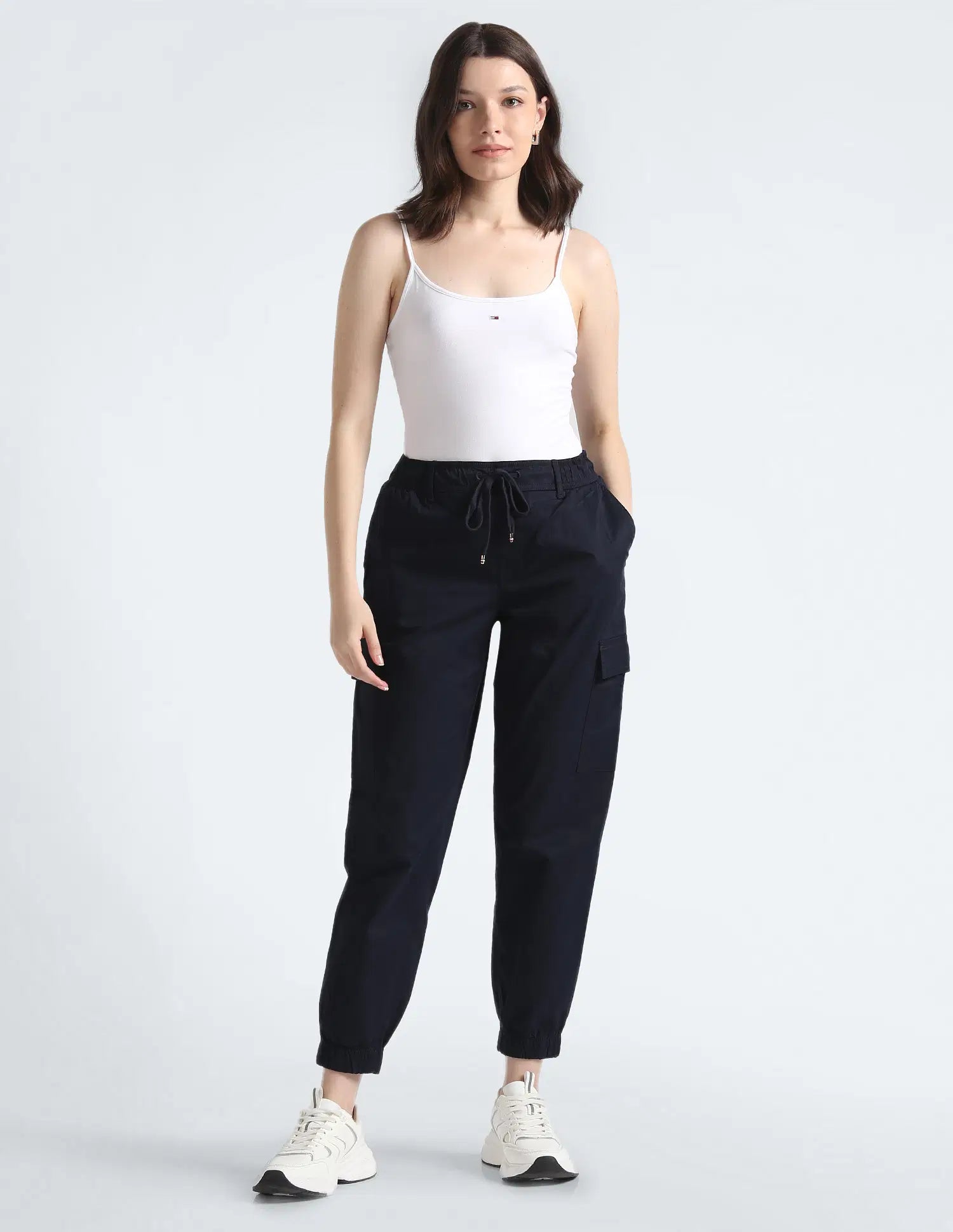Tommy Hilfiger Swoon Cargo Chino Joggers/ Desert Sky
