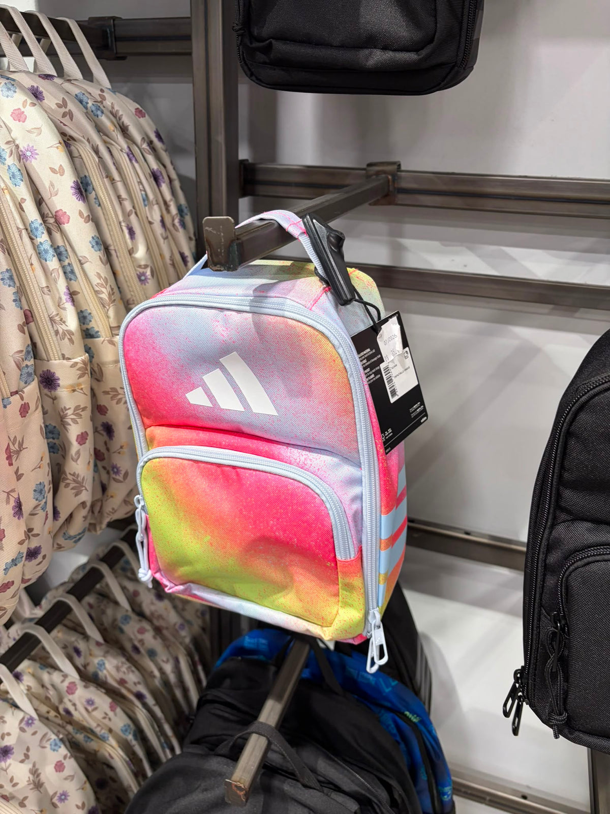 Adidas Santiago 4 Lunch Bag-Pulse Lime / Crystal Sky / White