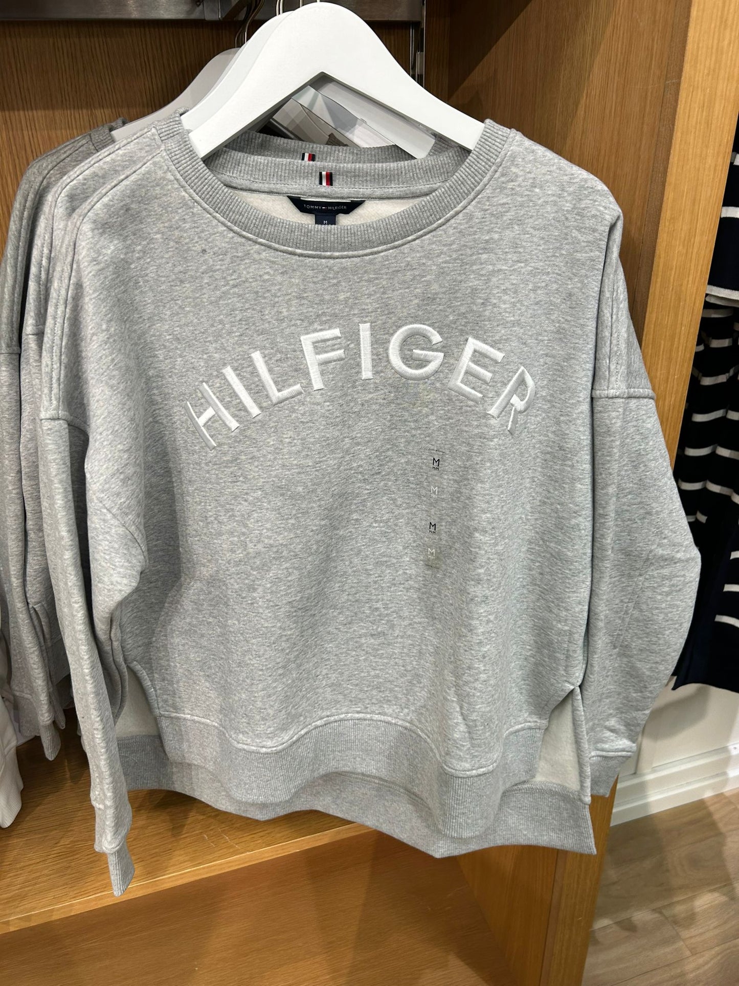 Womens' Embroidered Hilfiger Logo Sweatshirt