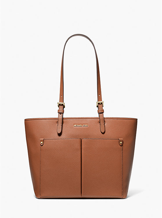 Michael Kors WOMENS' Jet Set Medium Pocket Tote Bag LUGGAGE