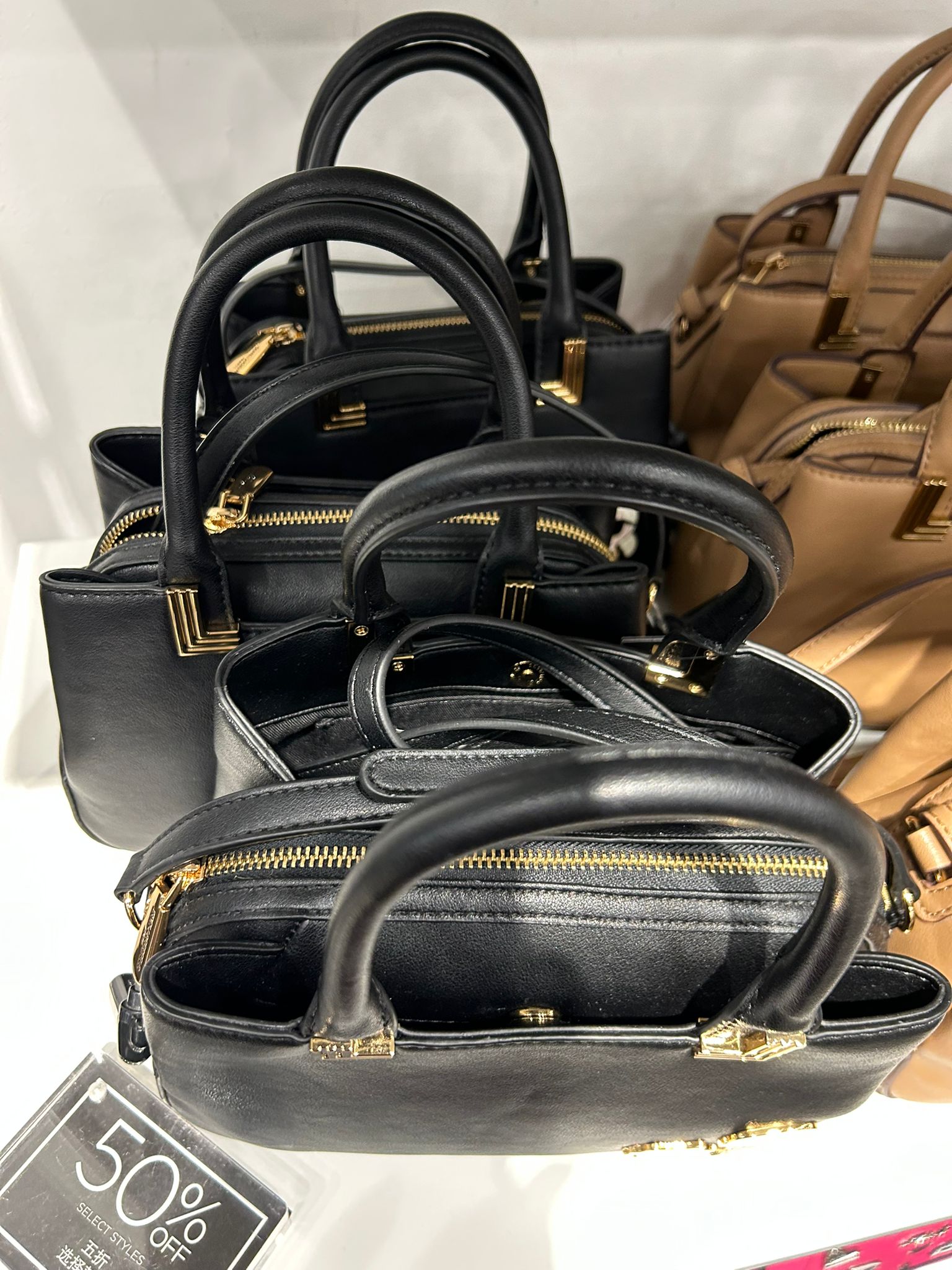 Women's KARL MERIBEL CROSSBODY WITH CATE PINS BLACK