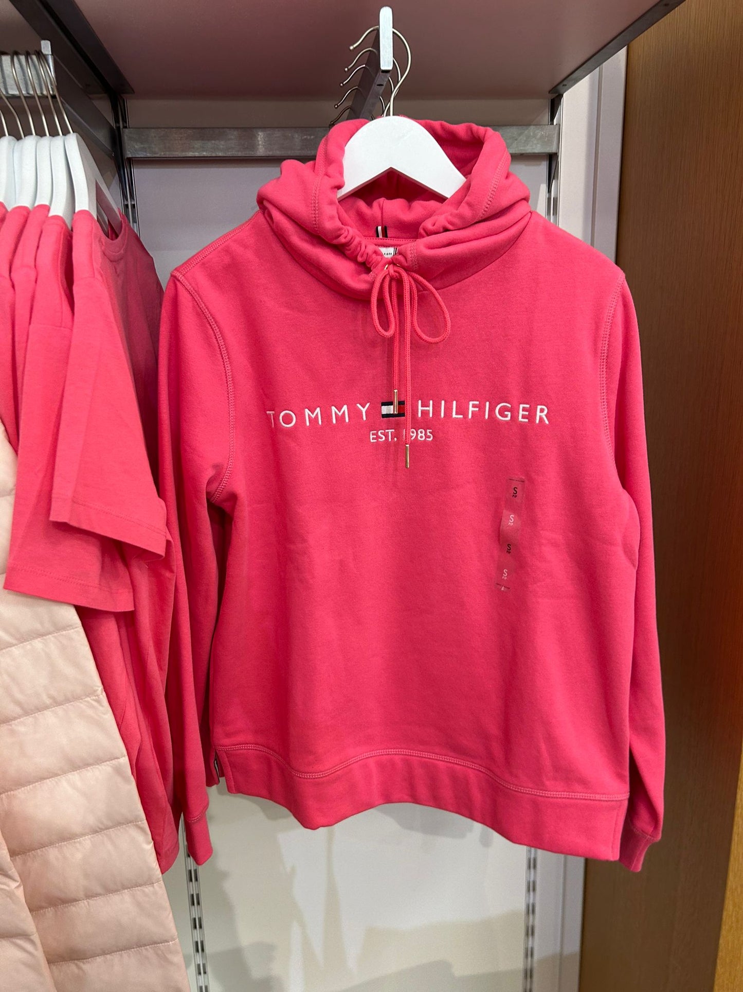 Womens' Embroidered Tommy Logo Hoodie