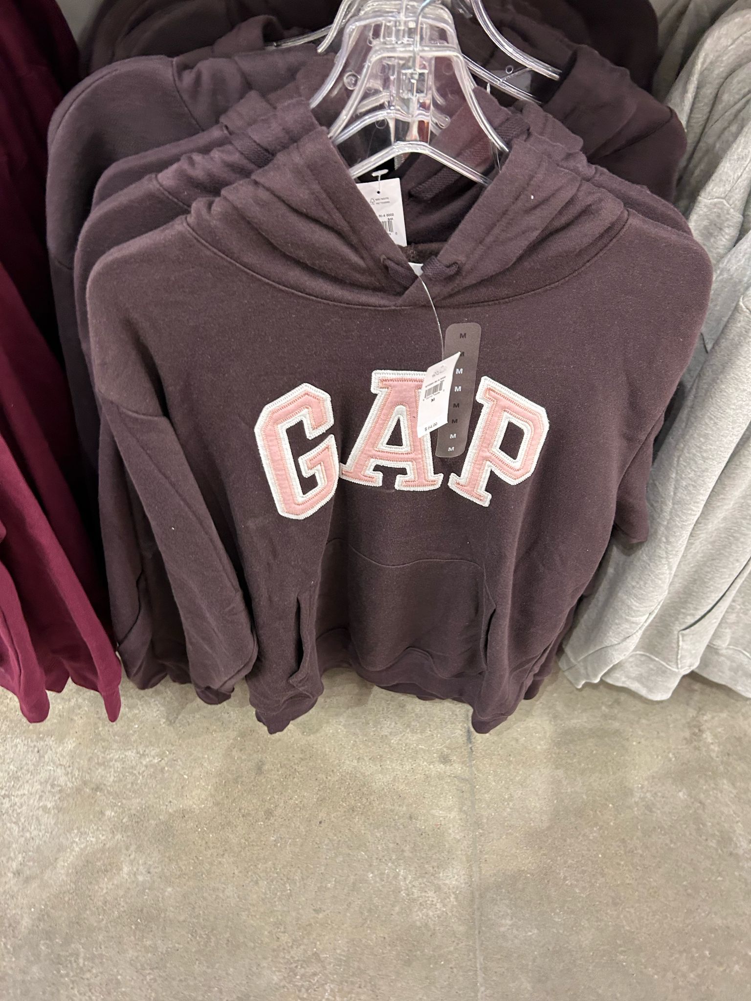 Women Gap Logo Hoodie/turkish coffee