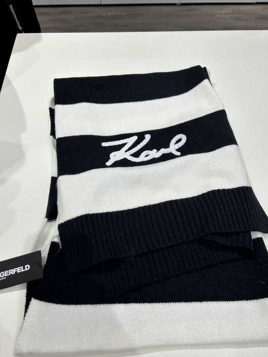 Karl Womens' RUGBY STRIPE SCARF