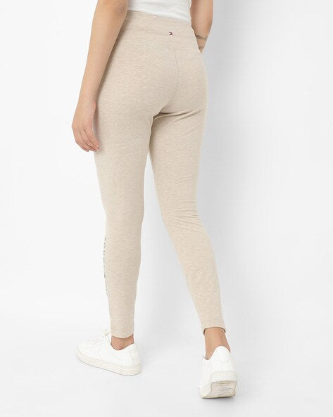 TOMMY HILFIGER WOMENS' Brand Print Ankle-Length Leggings