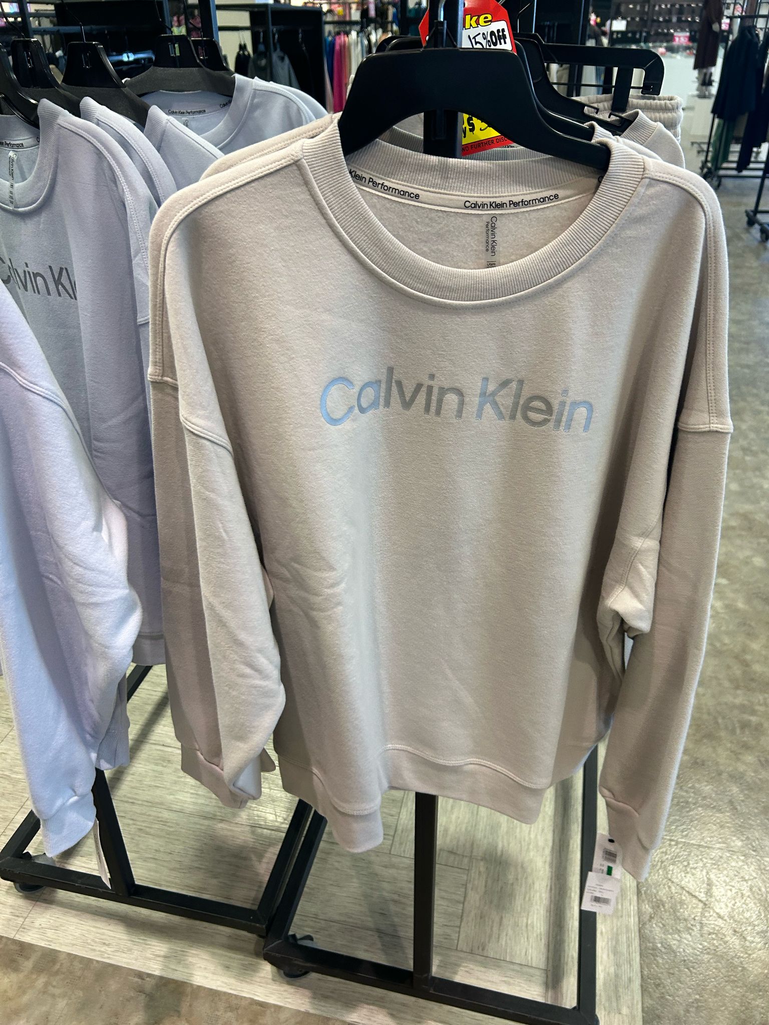 WOMENS' Calvin Klein Logo Sweatshirt
