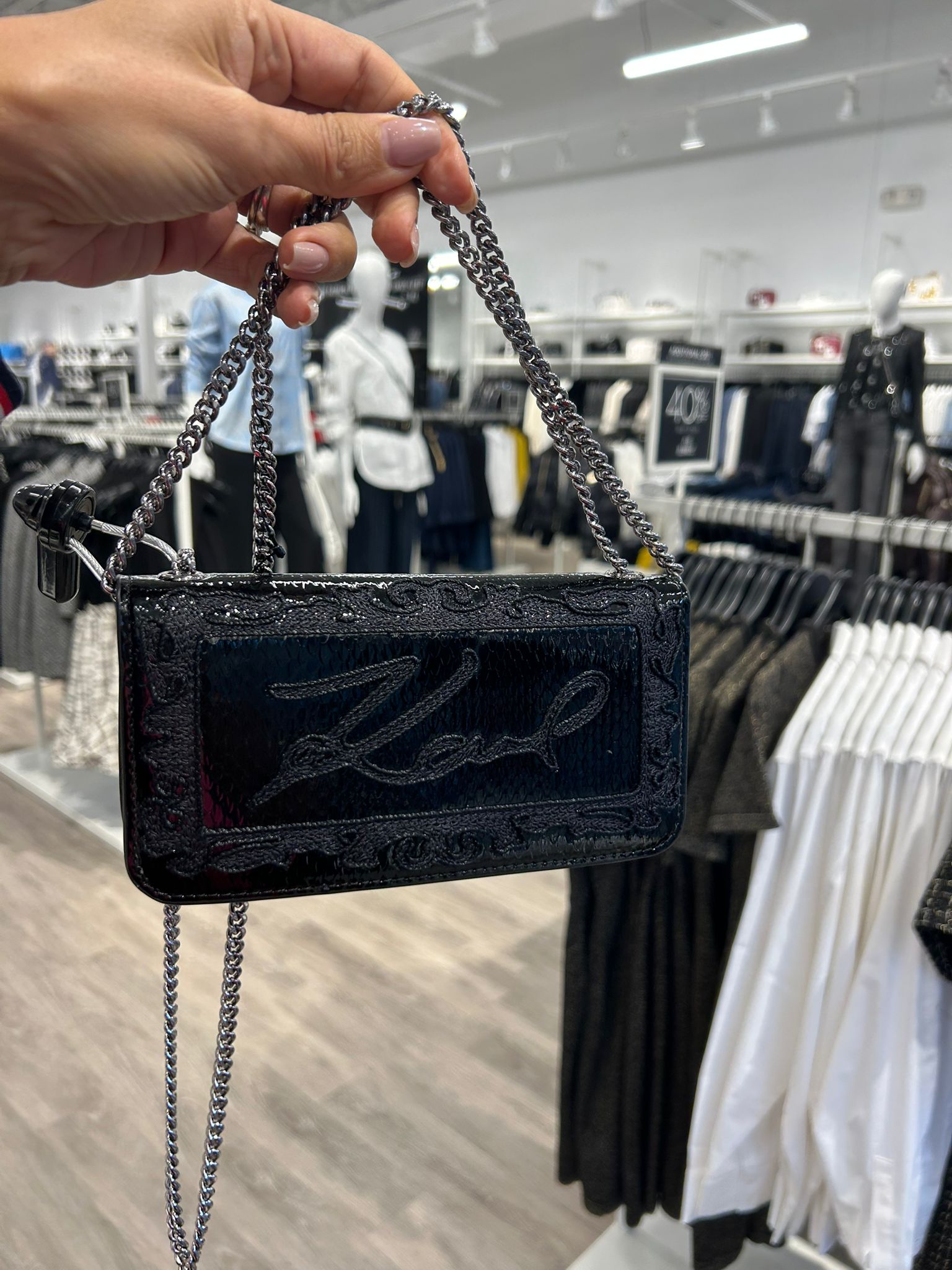 Womens' Karl Lagerfeld Paris KOSETTE KARL SHOULDER BAG