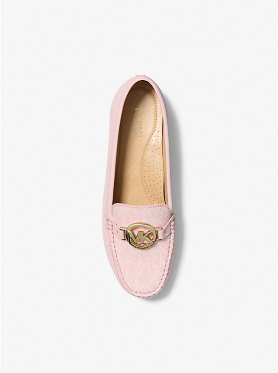 Michael Kors WOMENS' Fulton Signature Logo Moccasin