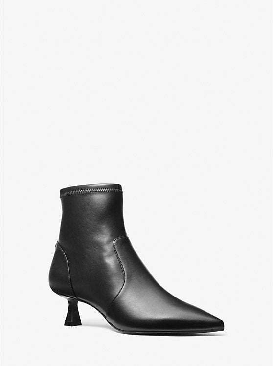 Michael Kors Womens' Amali Kitten Boot BLACK