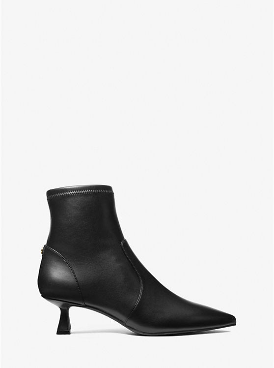 Michael Kors Womens' Amali Kitten Boot BLACK