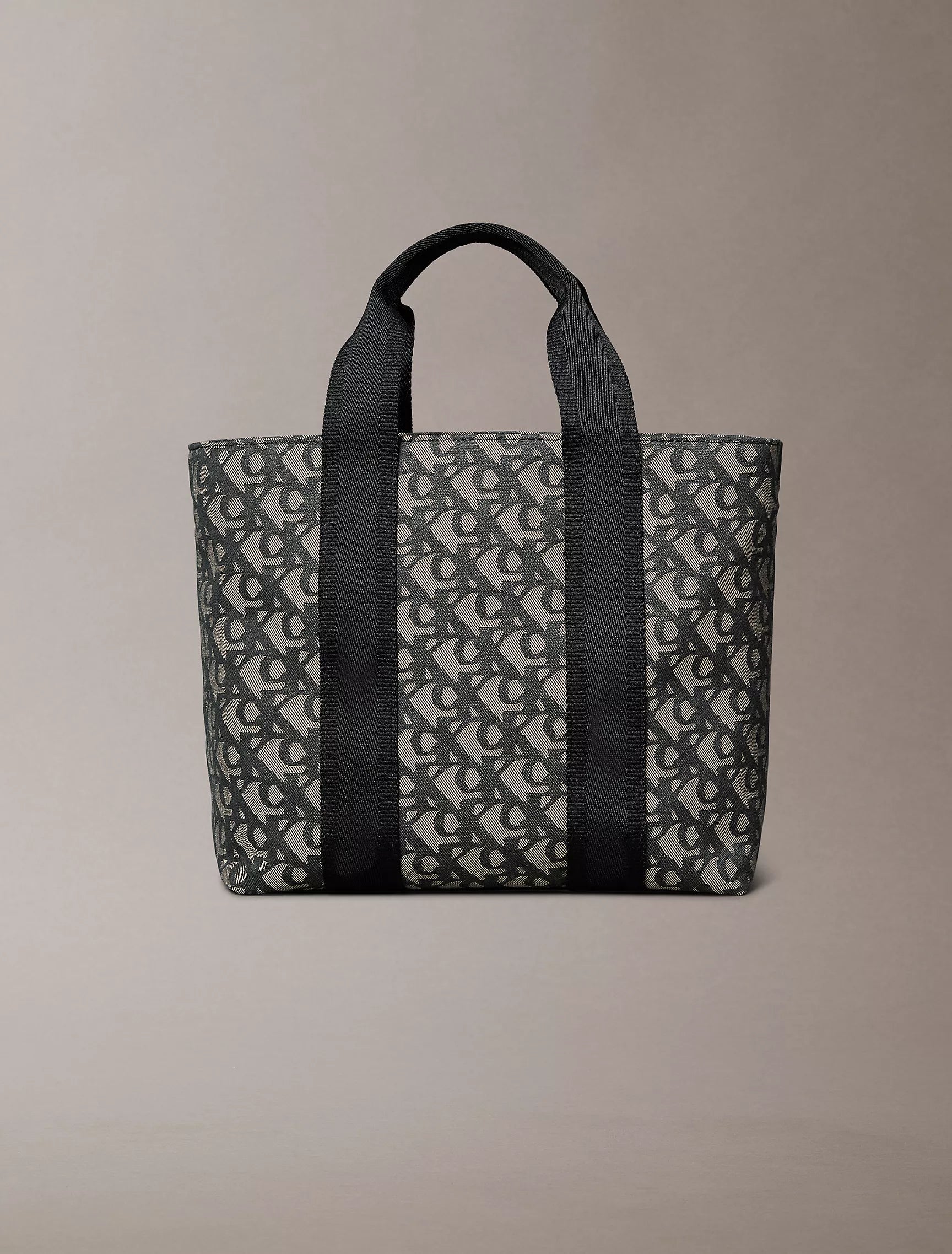 Calvin Klein Womens' Ultralight Logo Jacquard Mini Tote Bag