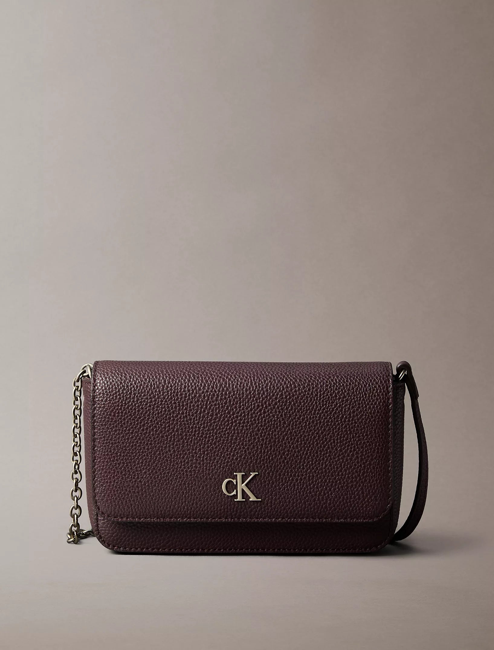 Calvin klein Womens' Archive Hardware Flap Crossbody Bag