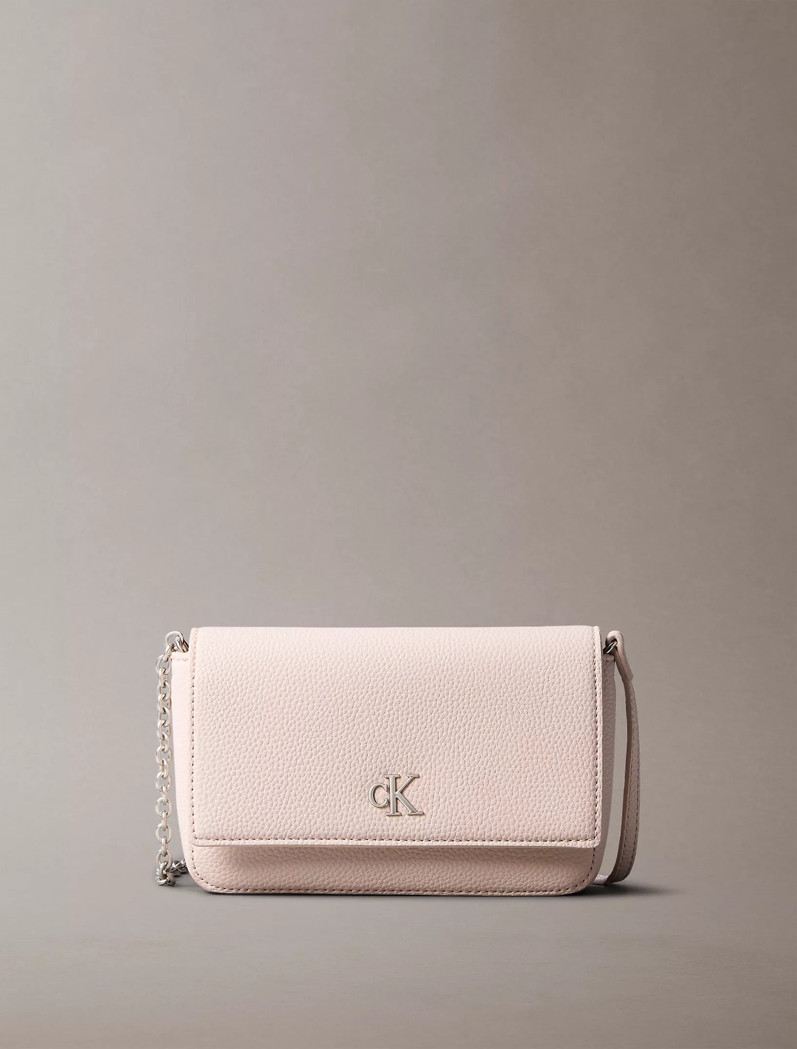 Womens' Calvin Klein Archive Hardware Flap Crossbody Bag