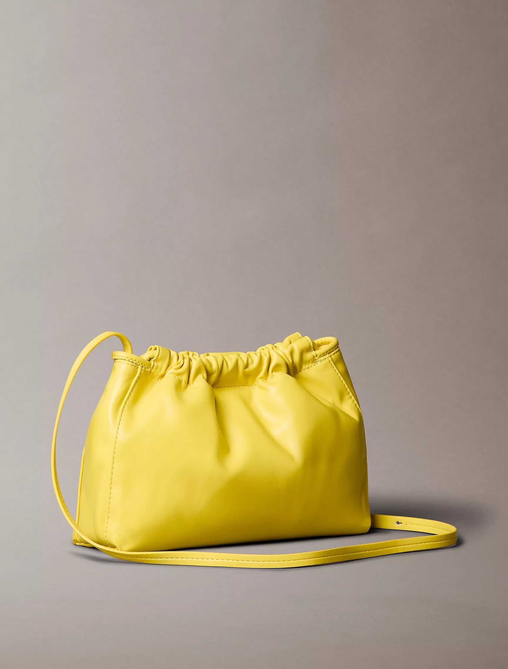 Calvin Klein Womens' Drawstring Crossbody Bag/Snake Eye
