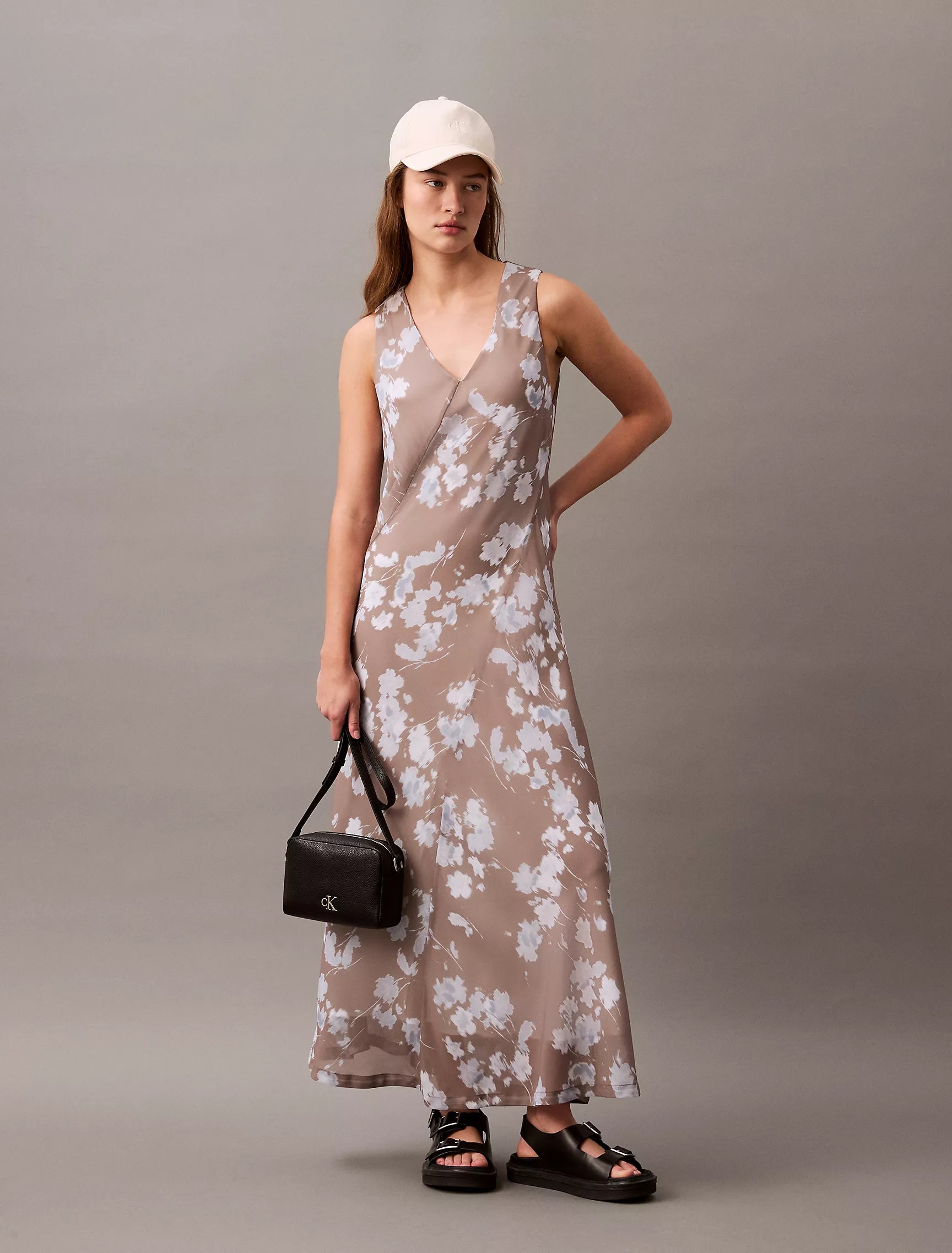 Calvin Klein Womens' Archive Hardware Camera Bag BLACK