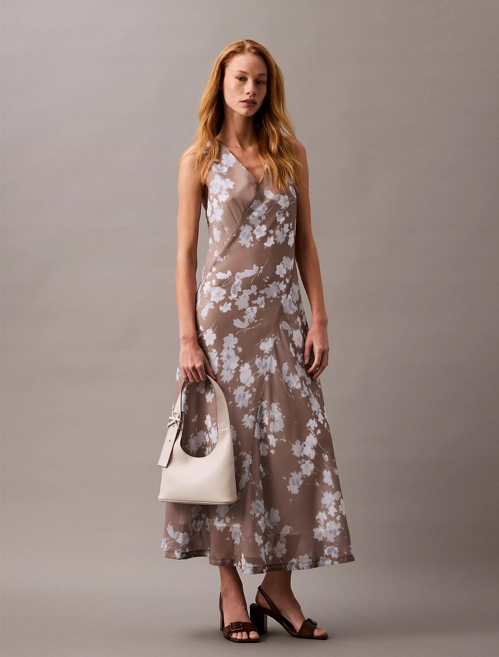 Calvin Klein Womens' Archive Hardware Mini Shoulder Bag Wind Chime