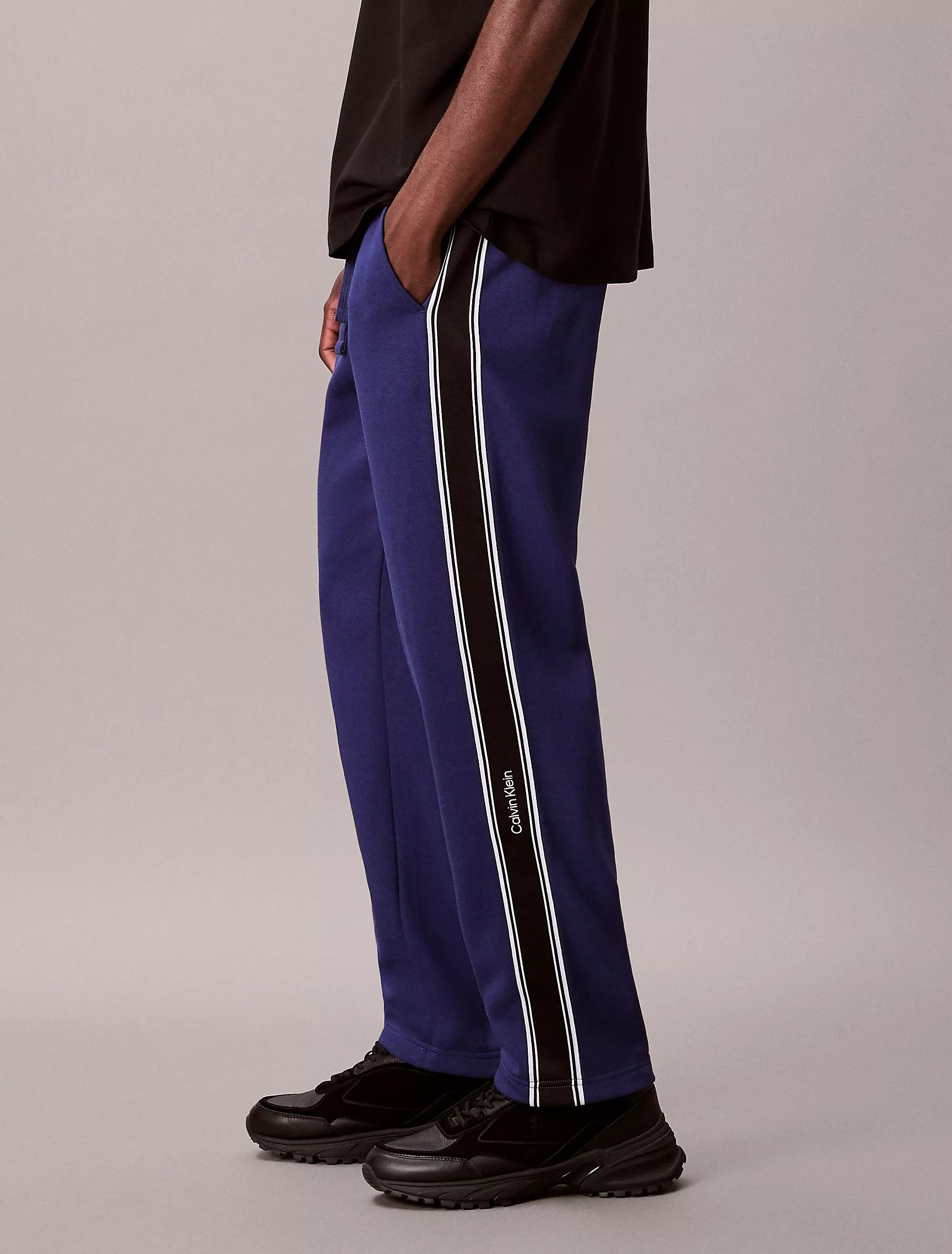 Calvin Klein Mens' Classic Fleece Sweatpants Blueprint