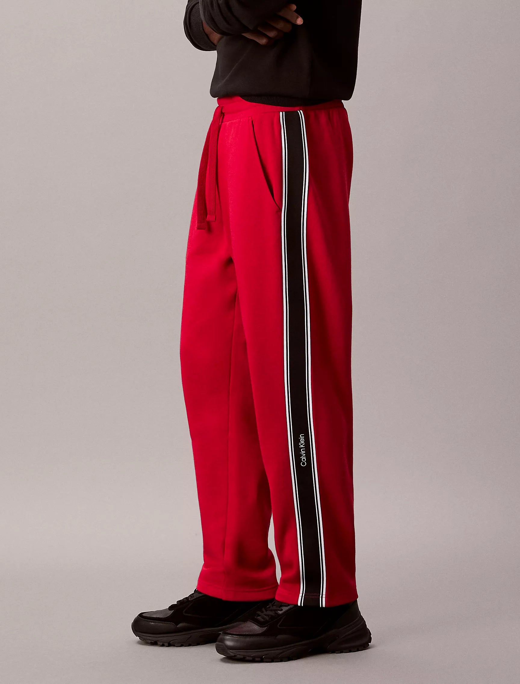 Calvin Klein Mens' Classic Fleece Sweatpants Chili Pepper