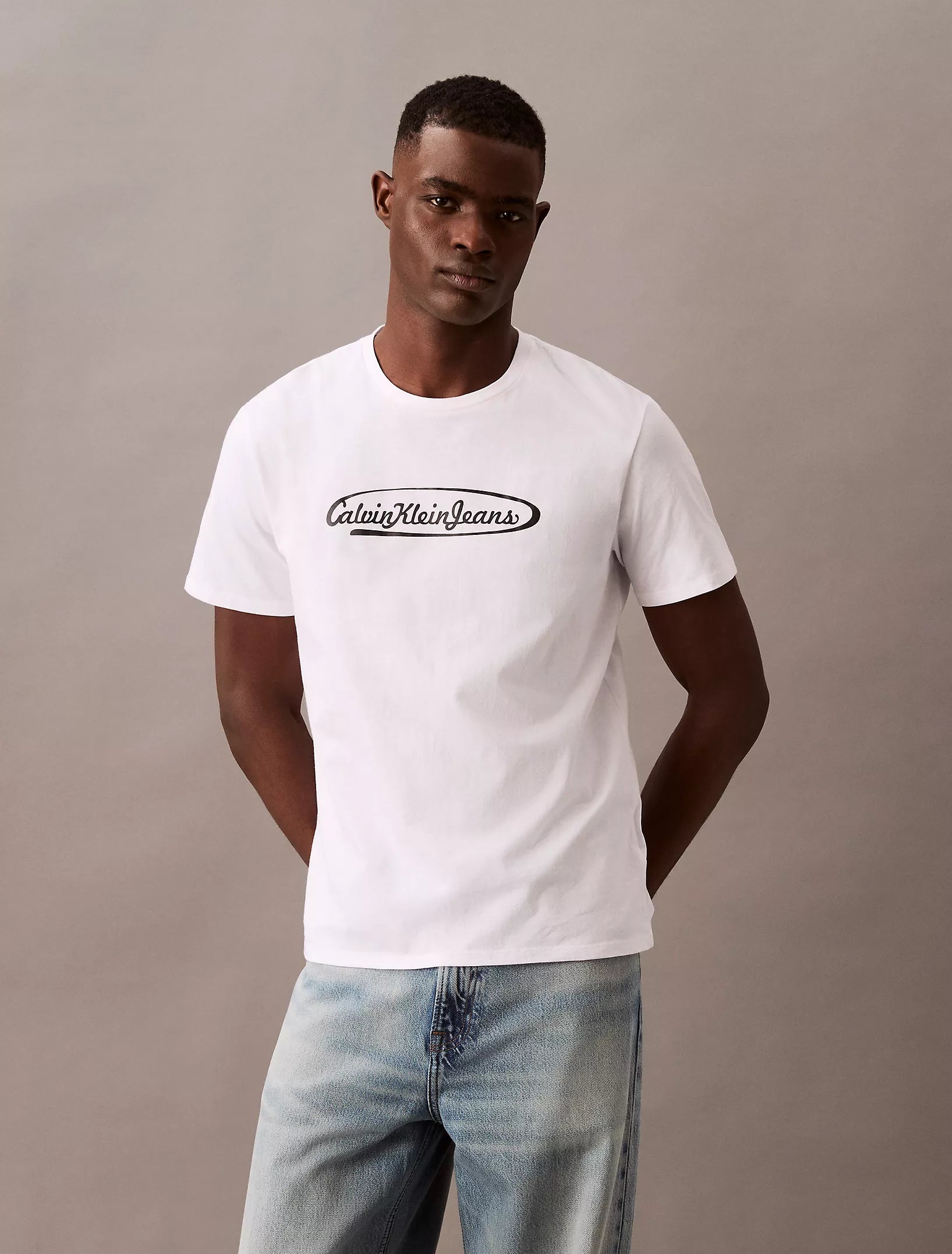 MENS' Calvin Klein CKJ Lasso Graphic Crewneck T-Shirt
