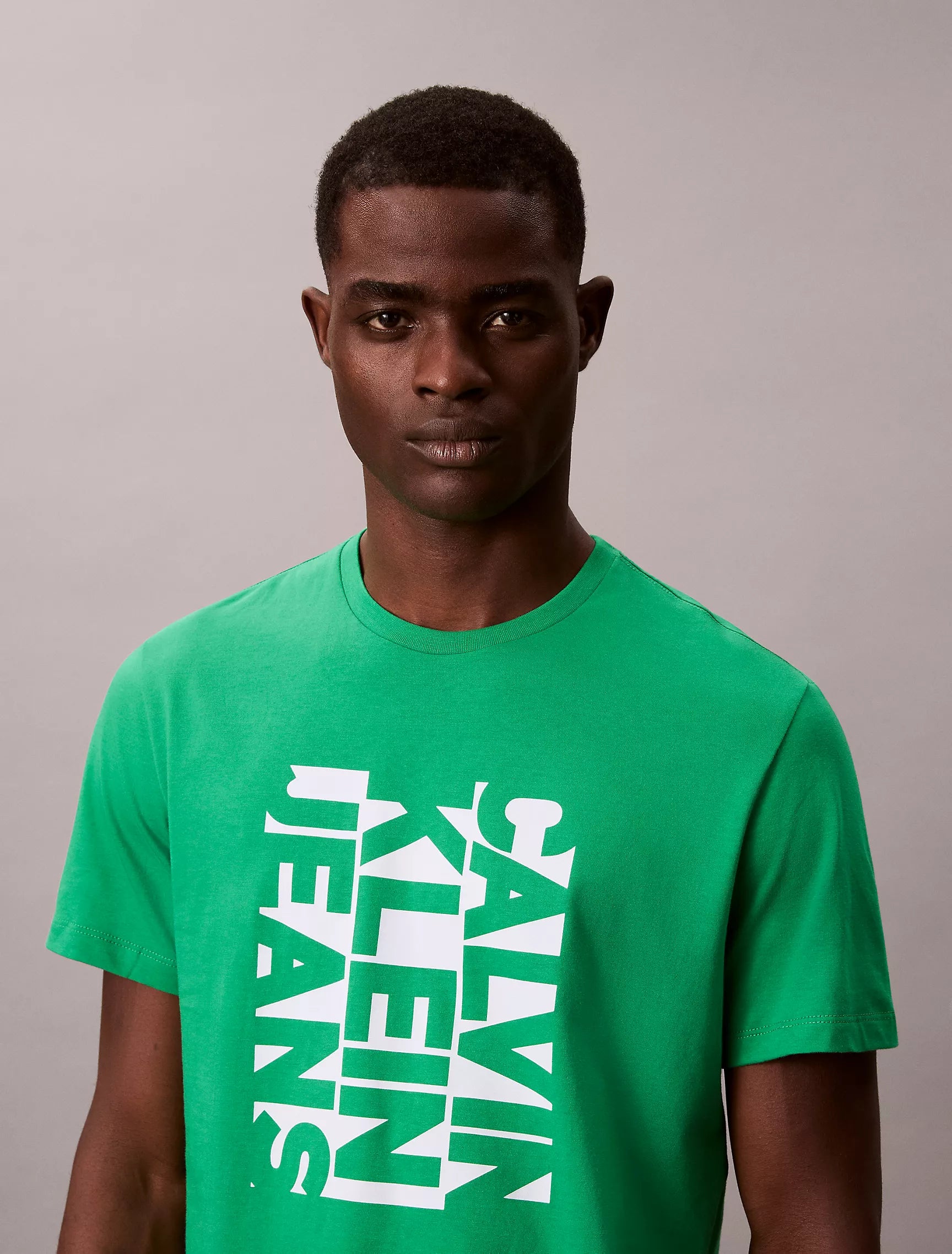 Calvin Klein Mens' Lateral Logo Graphic Classic T-Shirt