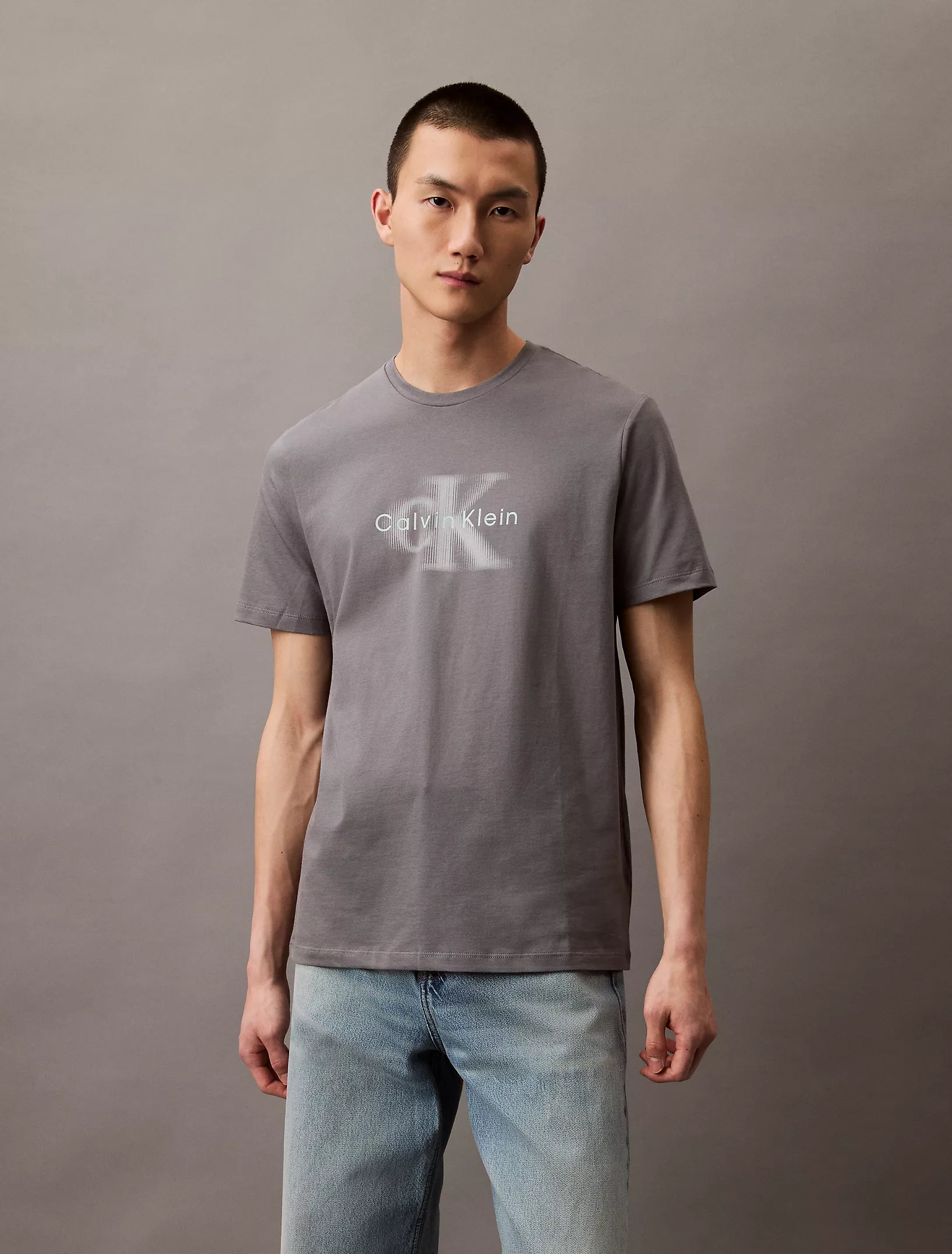 Calvin Klein MENS' CK Fade Graphic Crewneck T-Shirt/