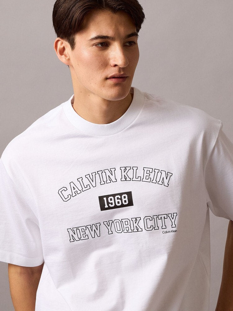 Calvin Klein Mens' Logo Varsity T-Shirt - Calvin Klein Jeans