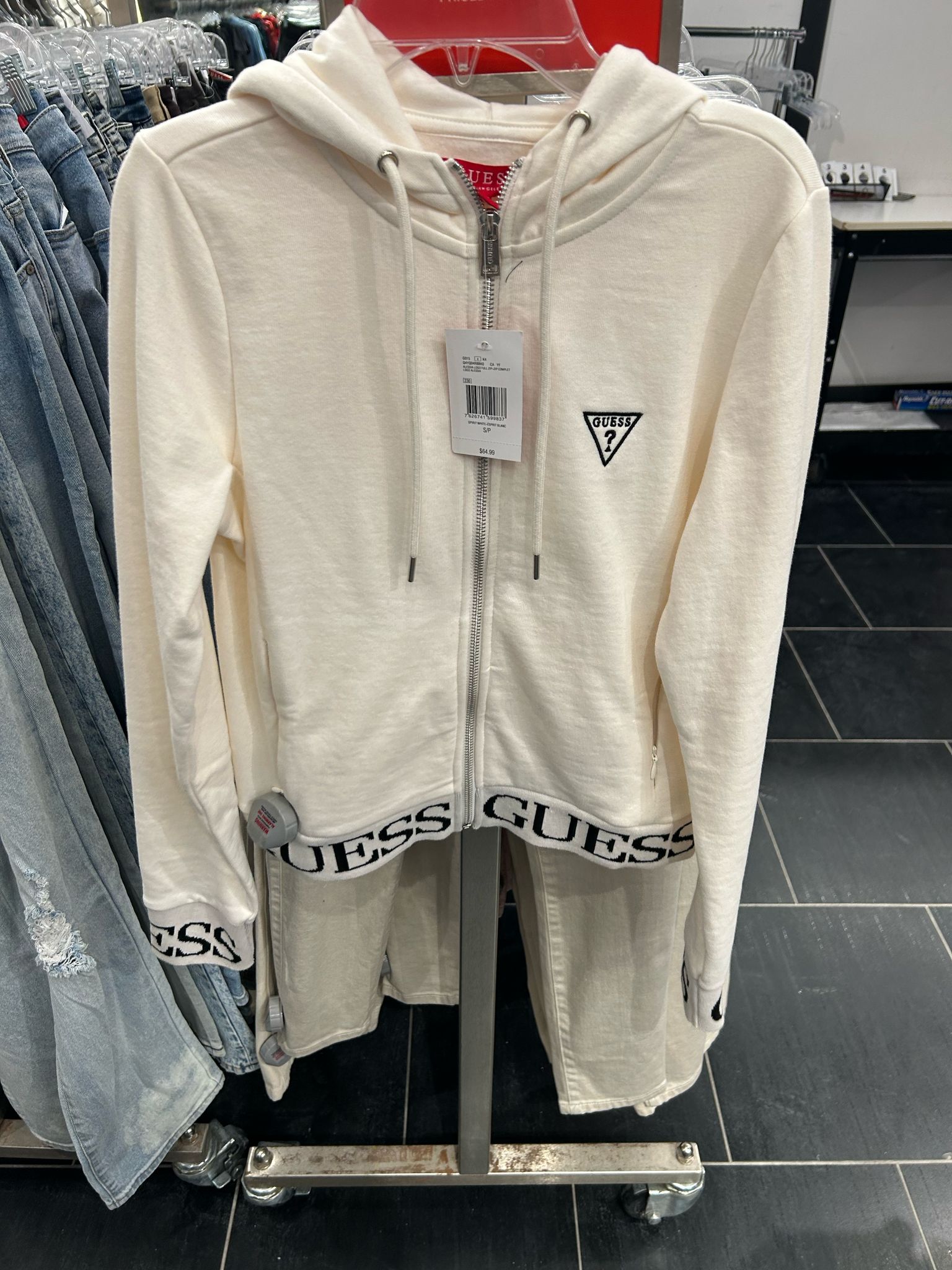 Guess Women's Alessa Full-Zip Logo Hoodie