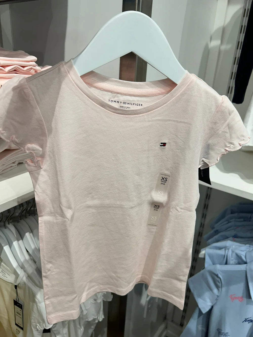 Tommy Hilfiger Kids' Ruffle-Sleeve Top - Pink